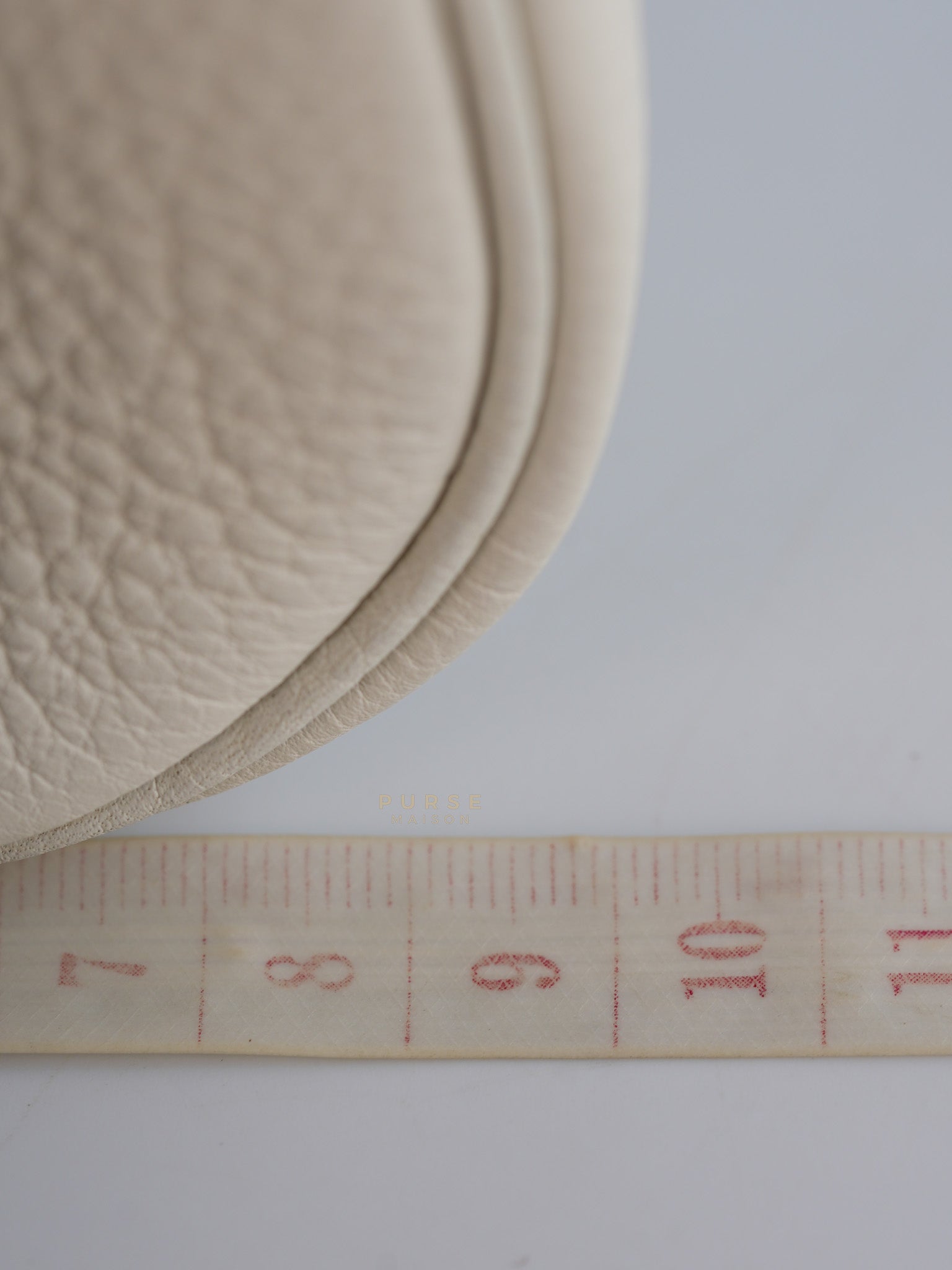 Hac A Dos PM Veau Togo Gris Pale Palladium Hardware Stamp B (2023) | Purse Maison Luxury Bags Shop