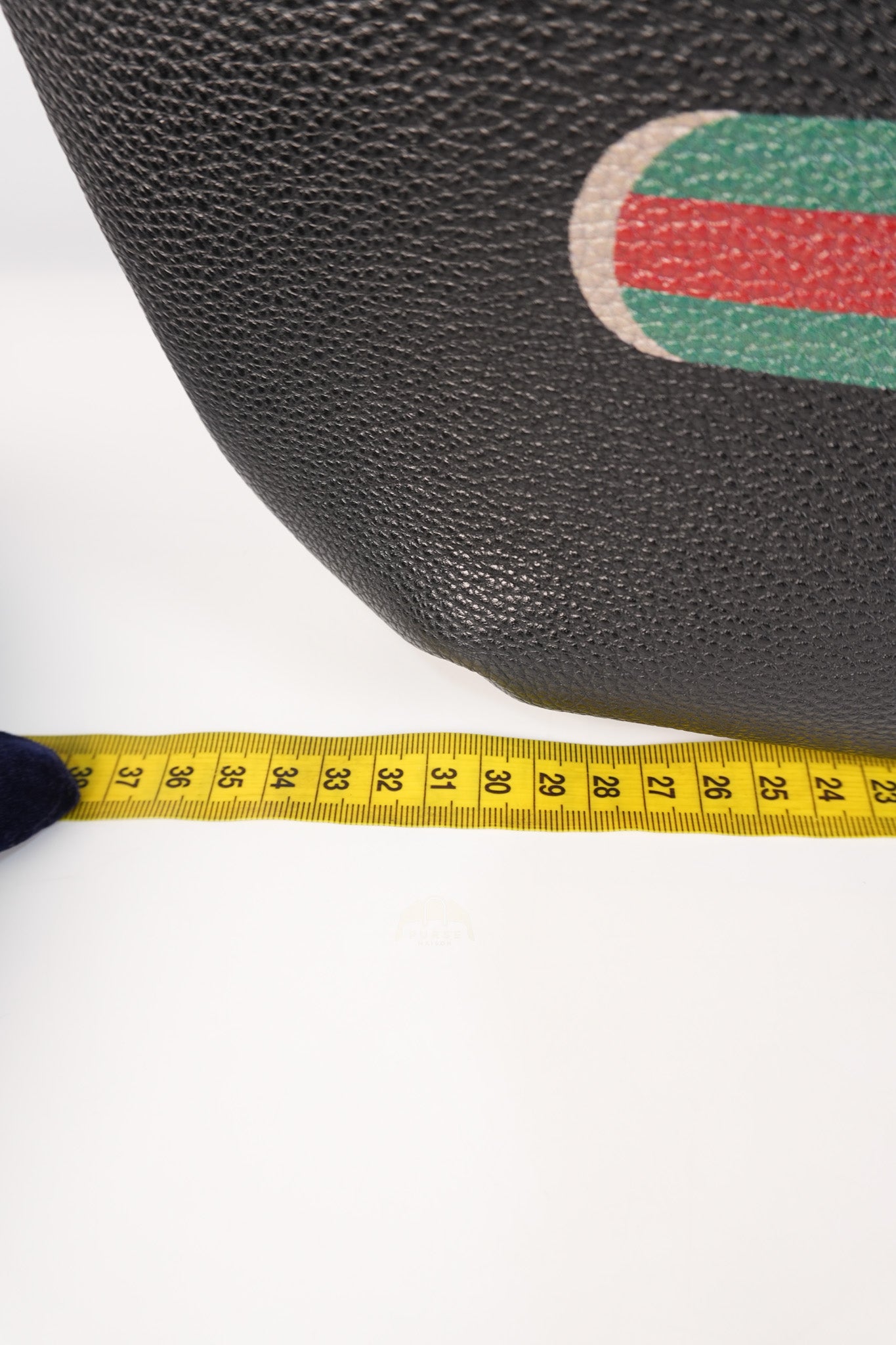 Half Moon Logo Hobo Shoulder Bag in Black Calfskin Leather | Purse Maison Luxury Bags Shop