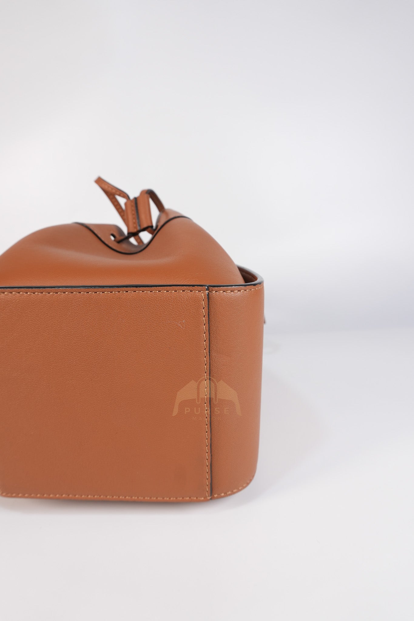 Hammock Mini in Tan Calfskin Leather Crossbody Bag | Purse Maison Luxury Bags Shop