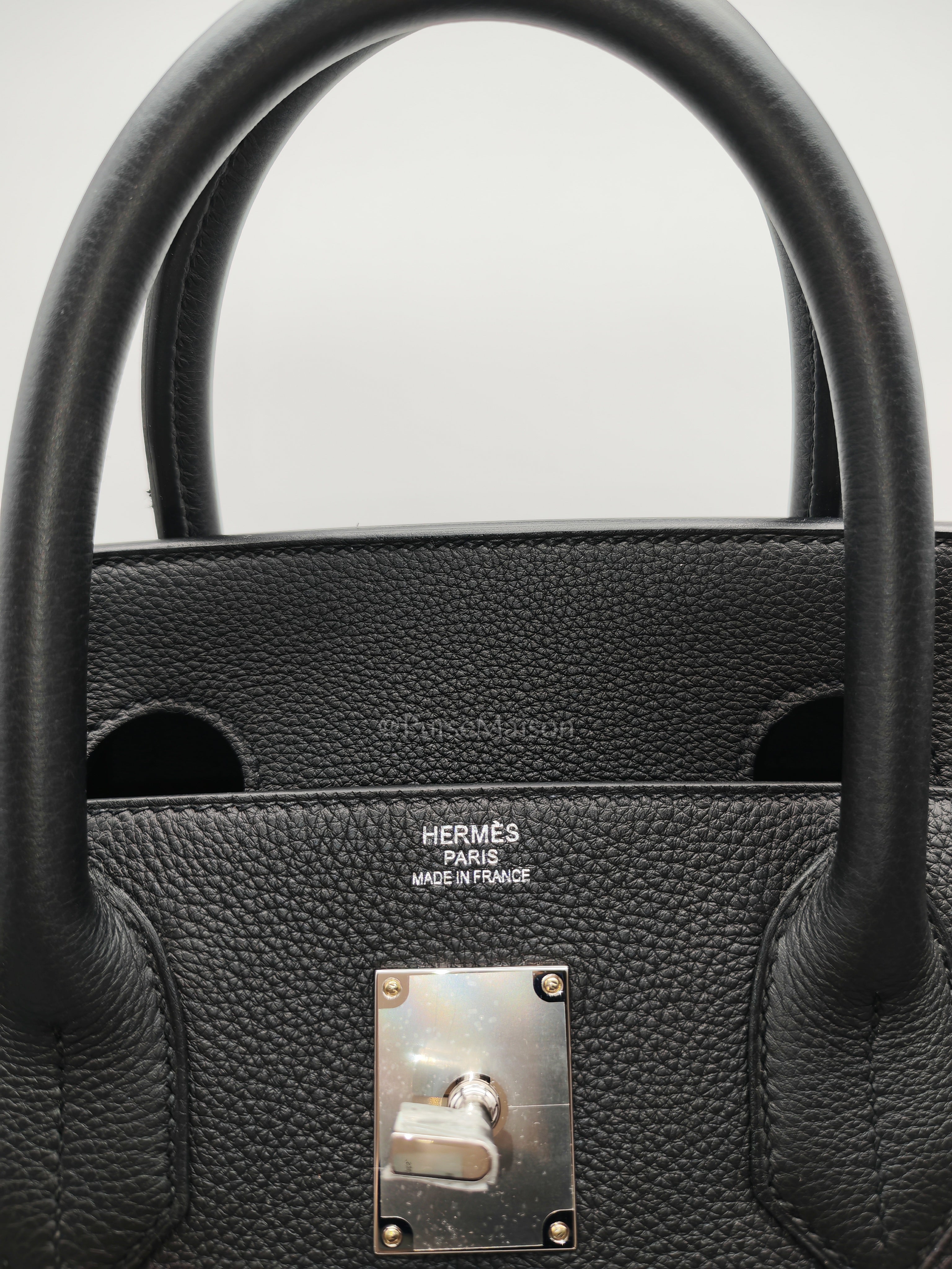 Haut à Courroies Birkin 40 Togo Leather in Palladium hardware Stamp G(2026) | Purse Maison Luxury Bags Shop