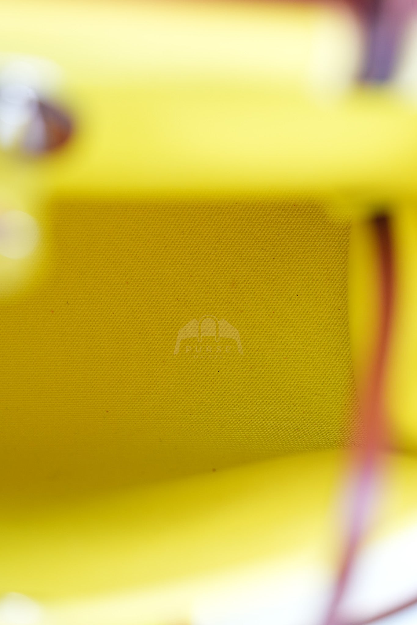 Herbag 31 in Yellow Green Leather & Palladium Hardware Stamp A (2017) | Purse Maison Luxury Bags Shop