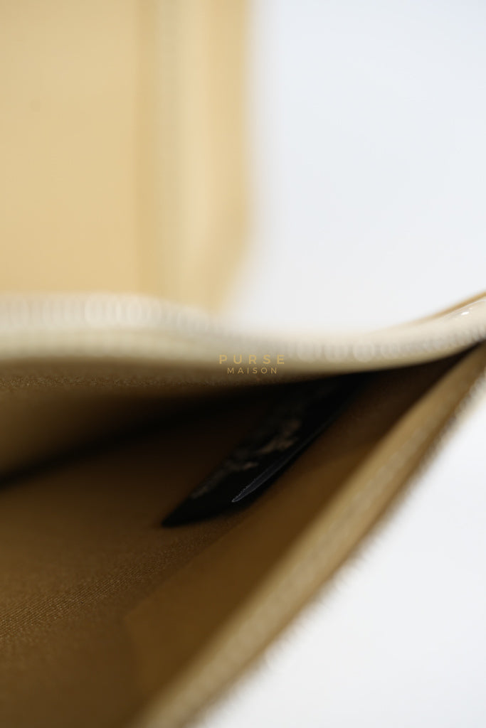 Herbag 31 Trench Canvas and Palladium Hardware Stamp A (2017) | Purse Maison Luxury Bags Shop