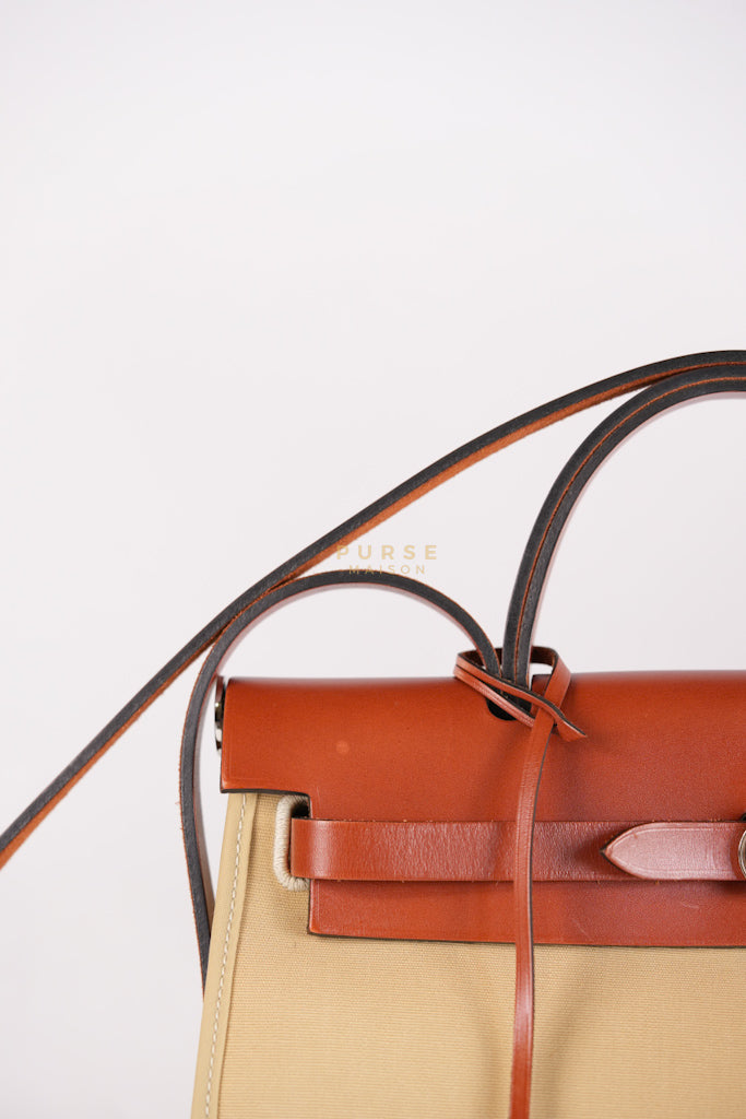 Herbag 31 Trench Canvas and Palladium Hardware Stamp A (2017) | Purse Maison Luxury Bags Shop