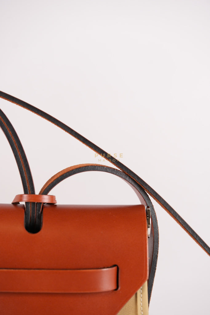 Herbag 31 Trench Canvas and Palladium Hardware Stamp A (2017) | Purse Maison Luxury Bags Shop