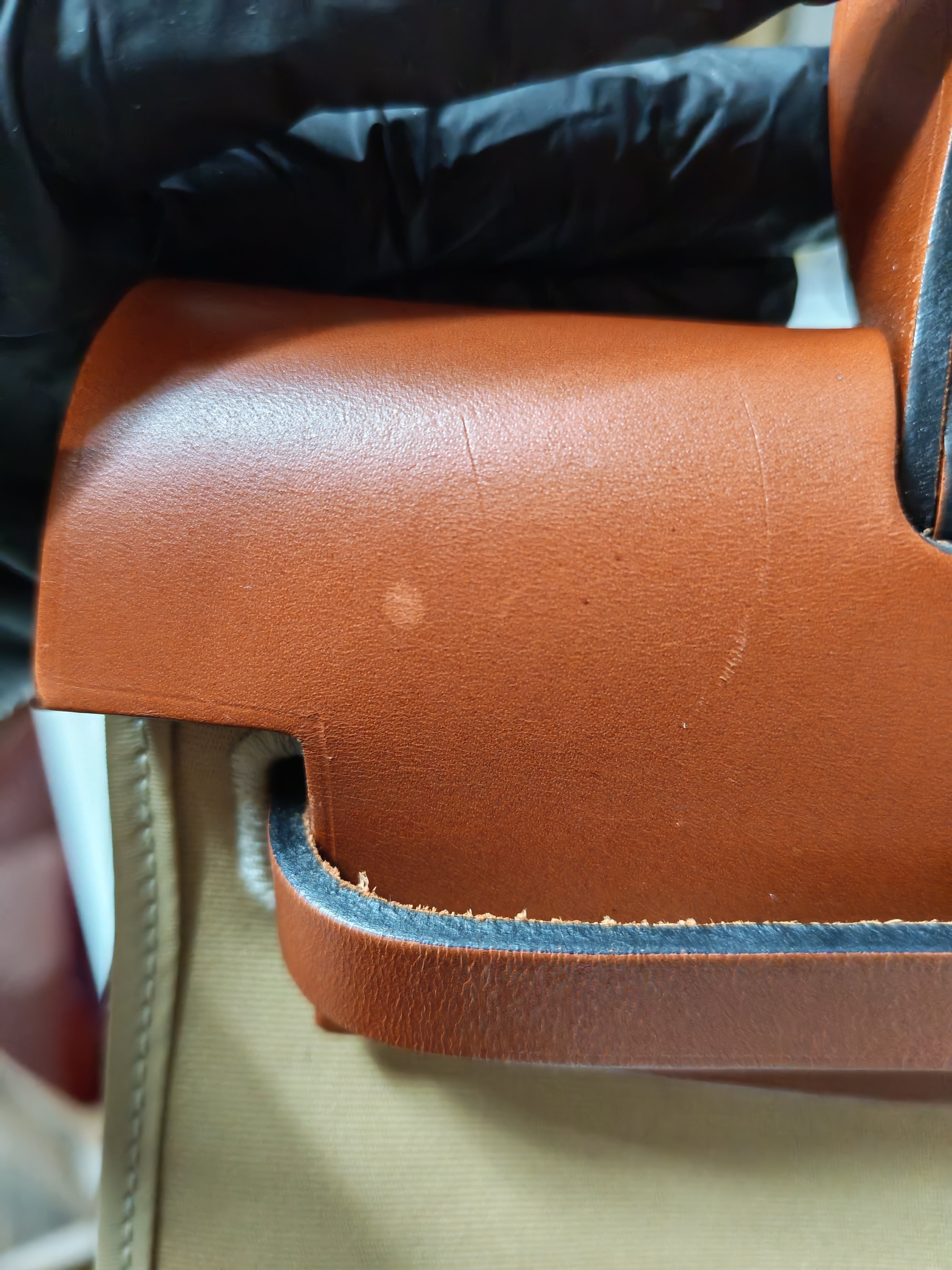 Herbag 31 Trench Canvas and Palladium Hardware Stamp A (2017) | Purse Maison Luxury Bags Shop