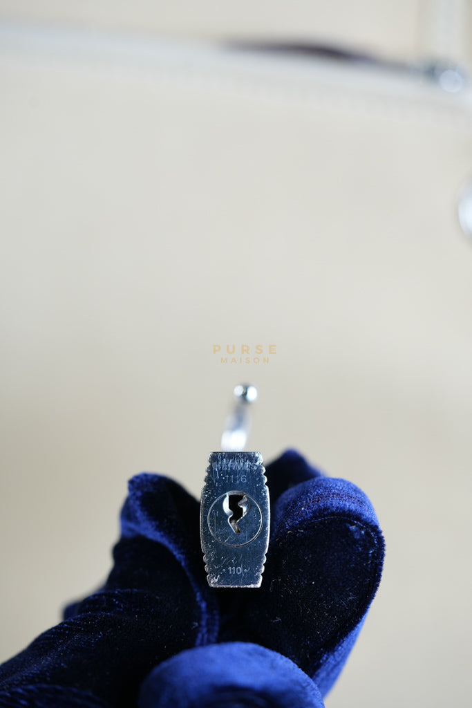 Herbag 31 Trench Canvas and Palladium Hardware Stamp A (2017) | Purse Maison Luxury Bags Shop