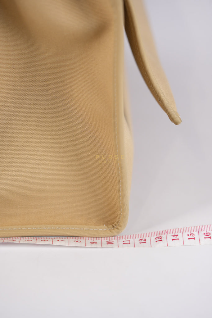 Herbag 31 Trench Canvas and Palladium Hardware Stamp A (2017) | Purse Maison Luxury Bags Shop