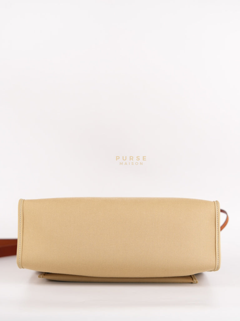 Herbag 31 Trench Canvas and Palladium Hardware Stamp A (2017) | Purse Maison Luxury Bags Shop