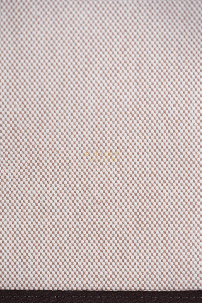 Herbag 31 Zip in Ebene/Ecru/Beige Vache Hunter Criss Viking and Gold Hardware Stamp B (2023) | Purse Maison Luxury Bags Shop