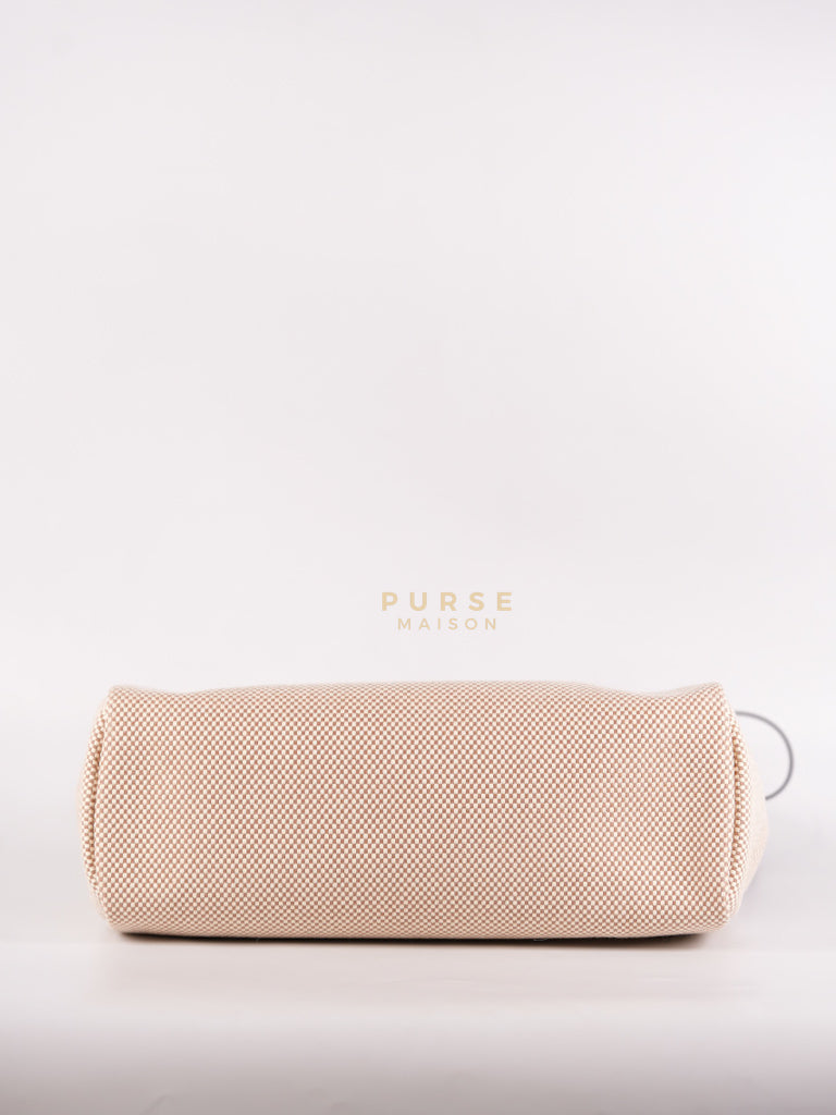 Herbag 31 Zip in Ebene/Ecru/Beige Vache Hunter Criss Viking and Gold Hardware Stamp B (2023) | Purse Maison Luxury Bags Shop