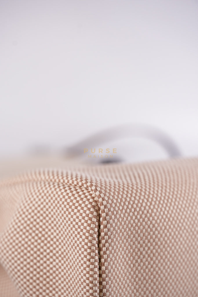 Herbag 31 Zip in Ebene/Ecru/Beige Vache Hunter Criss Viking and Gold Hardware Stamp B (2023) | Purse Maison Luxury Bags Shop