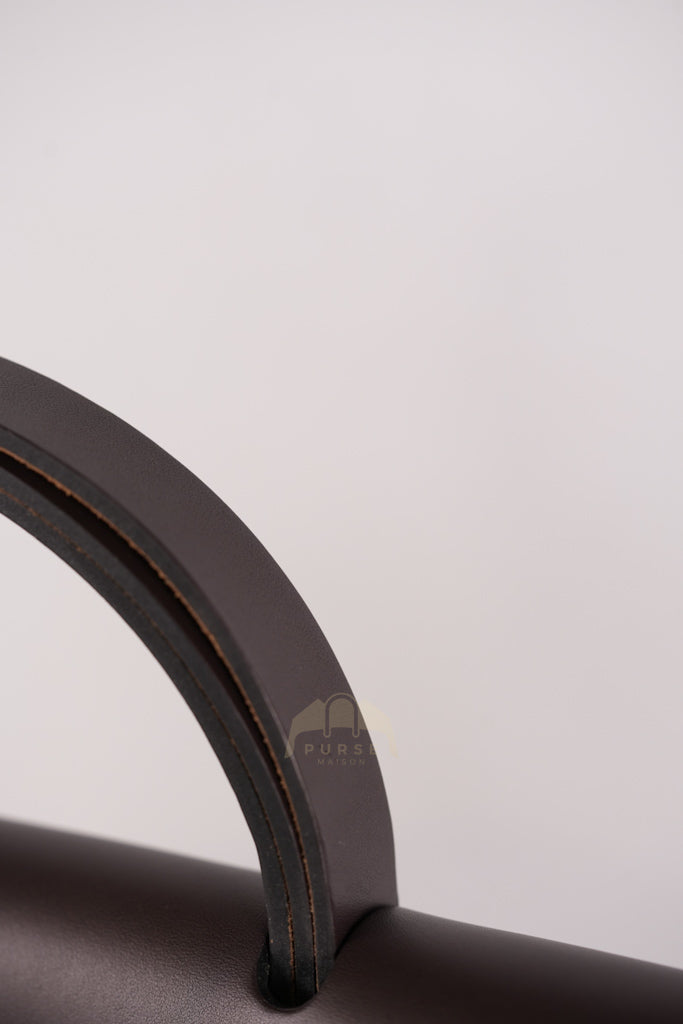 Herbag Zip 31 Chaine d'Ancre Canvas Ebene in Palladium Hardware Stamp U (2022) | Purse Maison Luxury Bags Shop