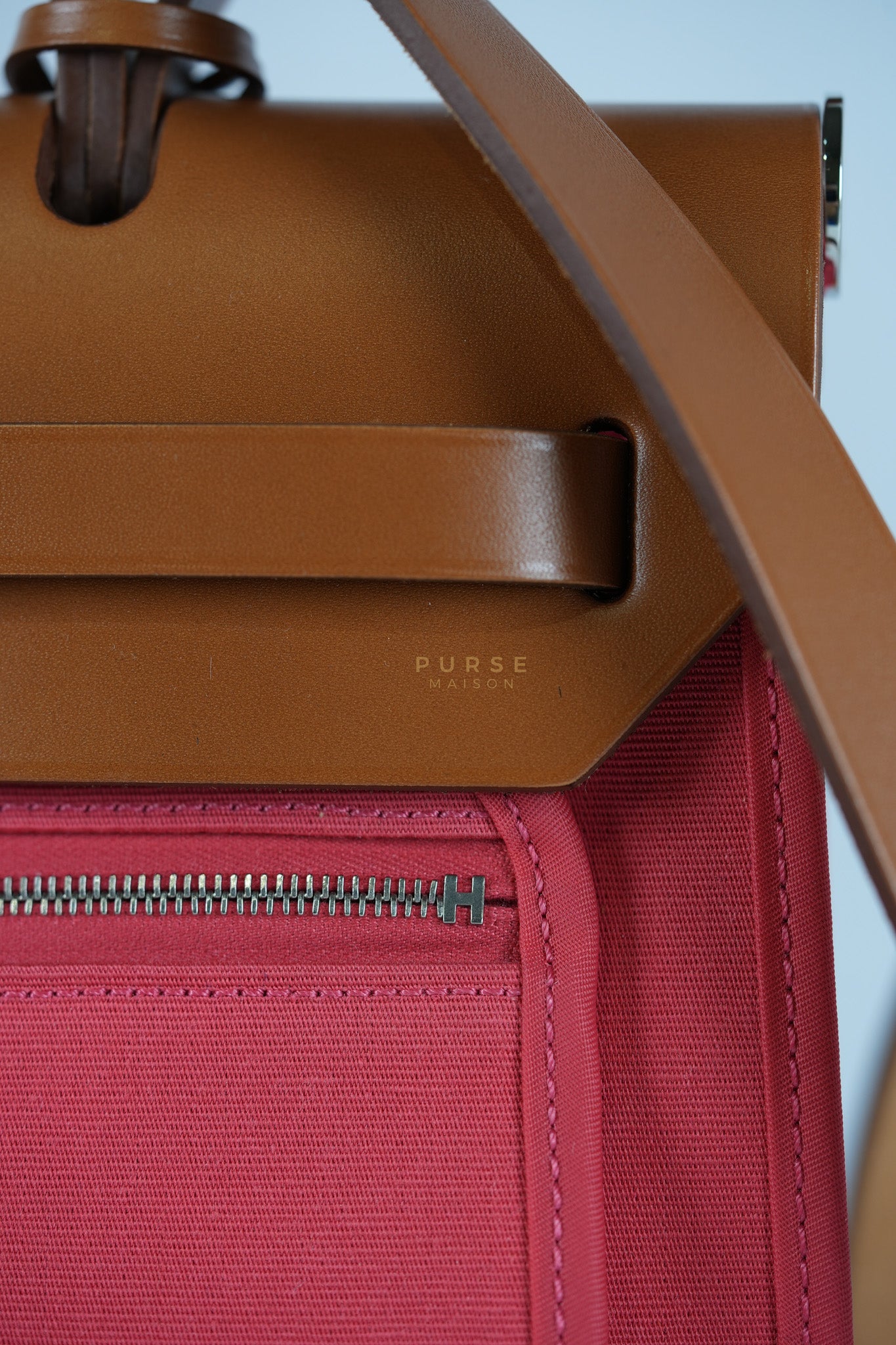 Herbag Zip 31 in Bougainvillea Palladium Hardware Stamp Y (2020) | Purse Maison Luxury Bags Shop