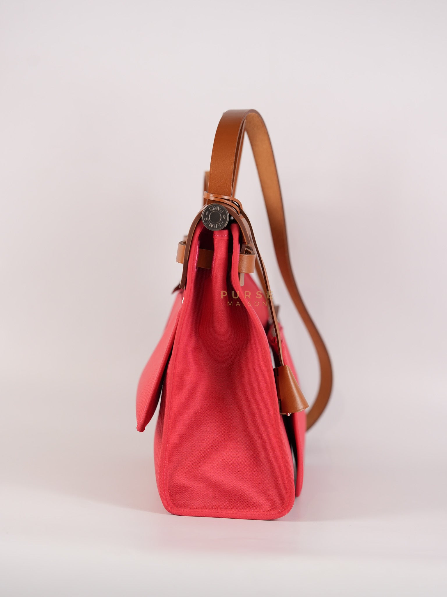 Herbag Zip 31 in Bougainvillea Palladium Hardware Stamp Y (2020) | Purse Maison Luxury Bags Shop