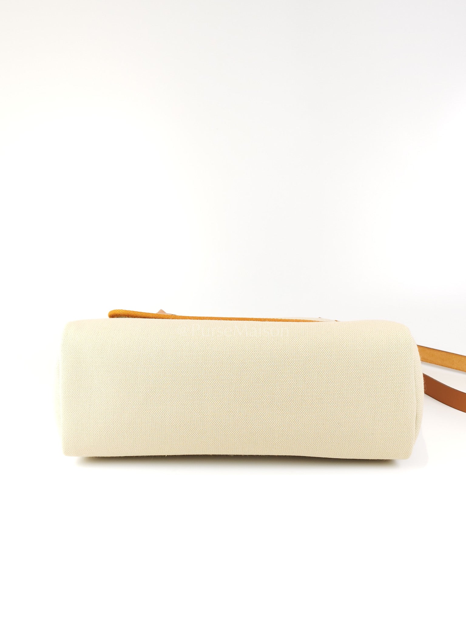 Herbag Zip 31 in Natural Vache and Beton Toile Canvas Palladium Hardware Stamp W(2024) | Purse Maison Luxury Bags Shop