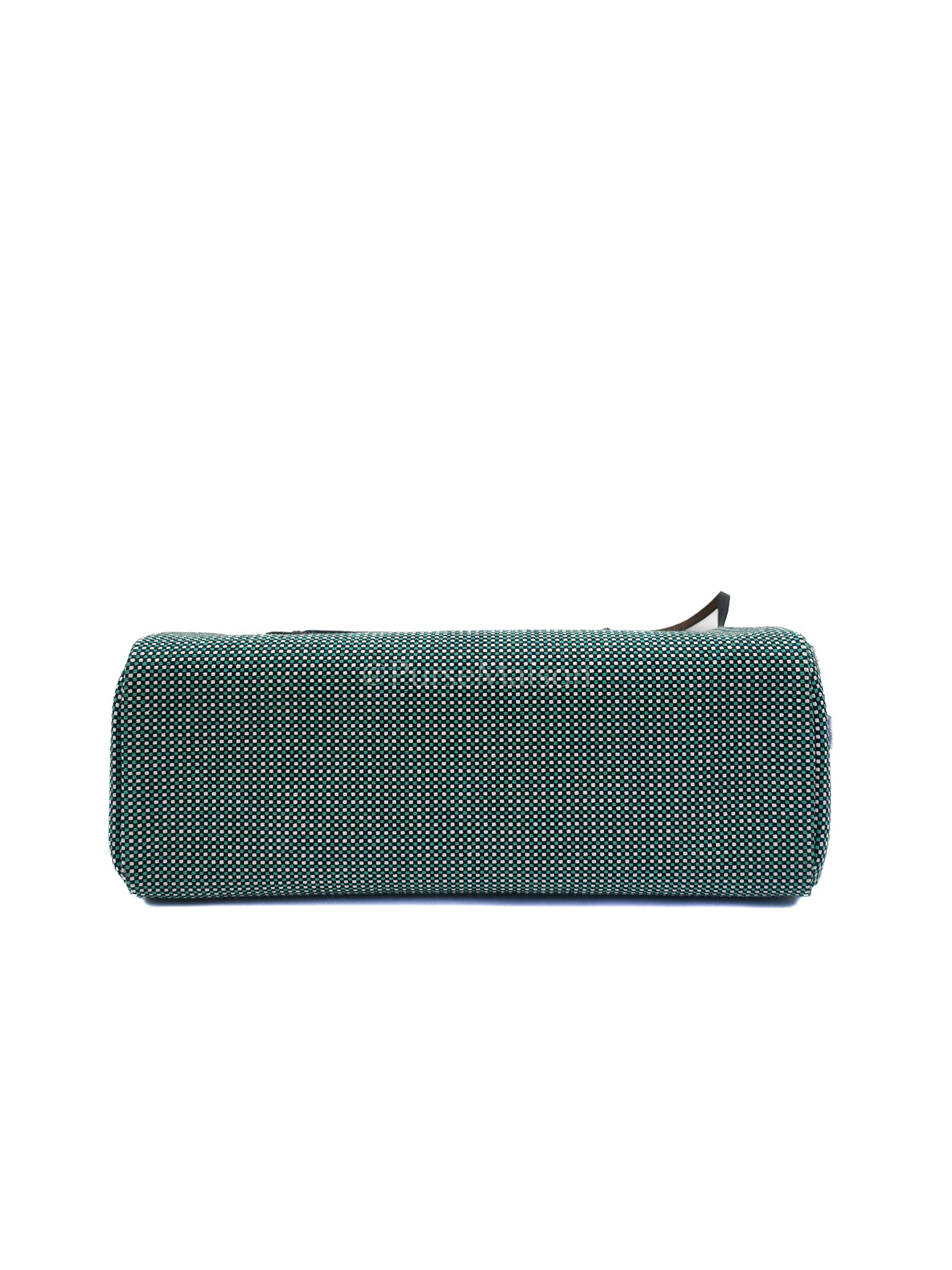 Herbag Zip 31 Quadrille Blue Sapphire/Menthe Criss Viking Canvas in Palladium Hardware Stamp Z (2021) | Purse Maison Luxury Bags Shop