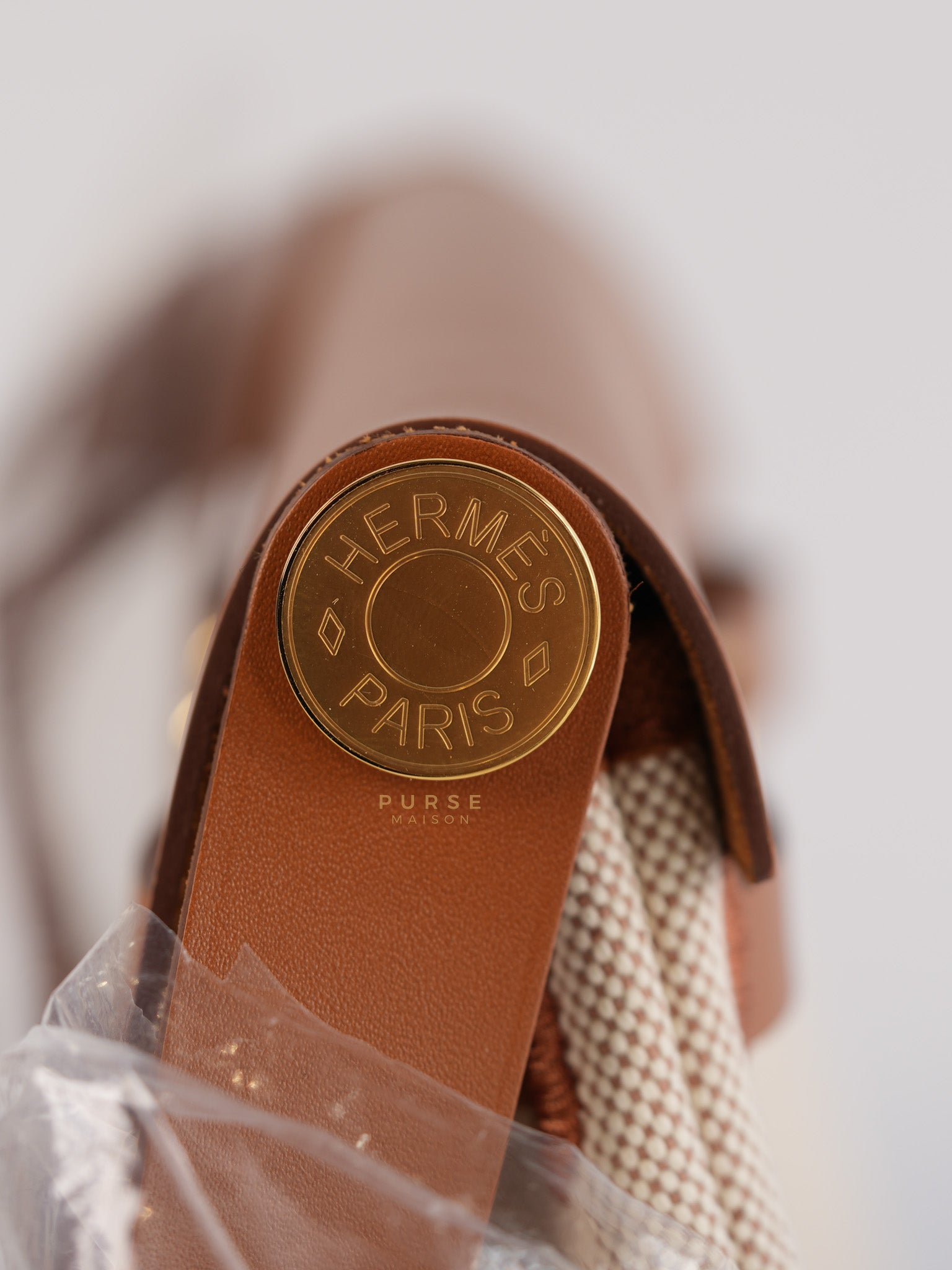 Herbag Zip 39 Beige Palladium Hardware Stamp W(2024) | Purse Maison Luxury Bags Shop