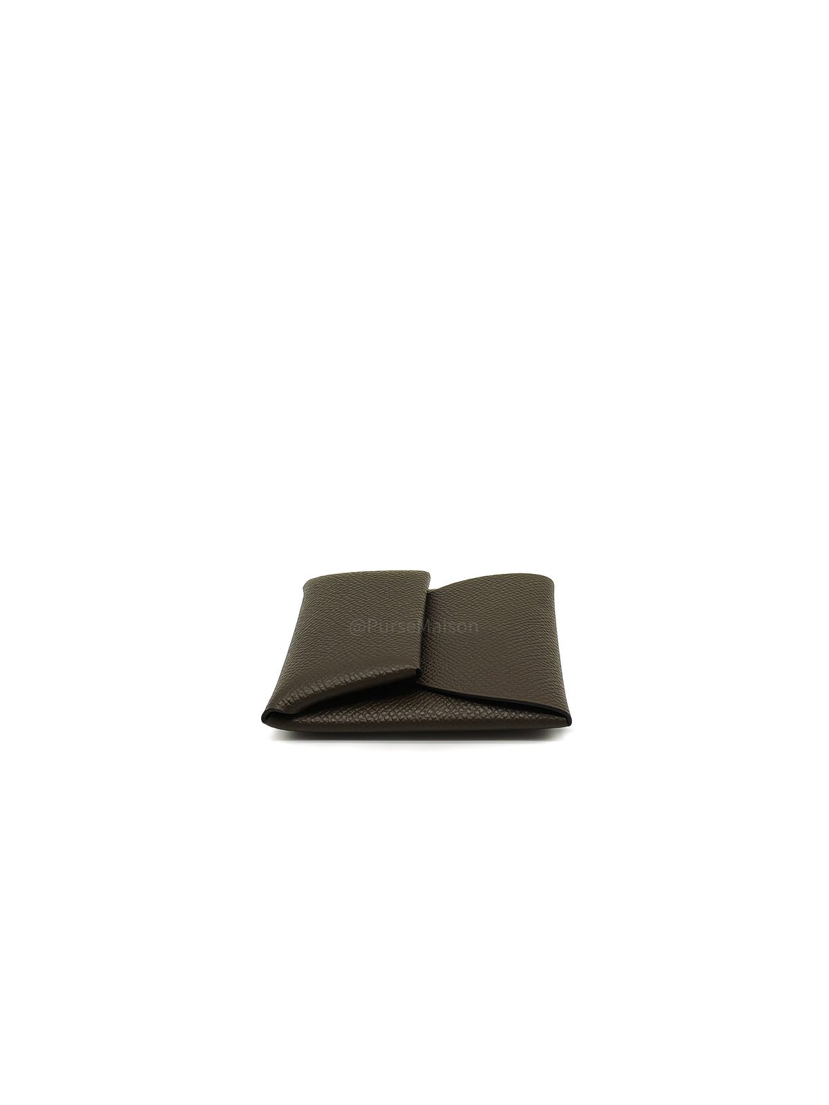 Hermes Bastia Coin Purse in Vert Loden Epsom Leather Palladium Hardware Stamp G (2026) | Purse Maison Luxury Bags Shop