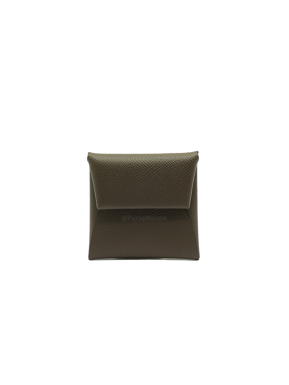 Hermes Bastia Coin Purse in Vert Loden Epsom Leather Palladium Hardware Stamp G (2026) | Purse Maison Luxury Bags Shop