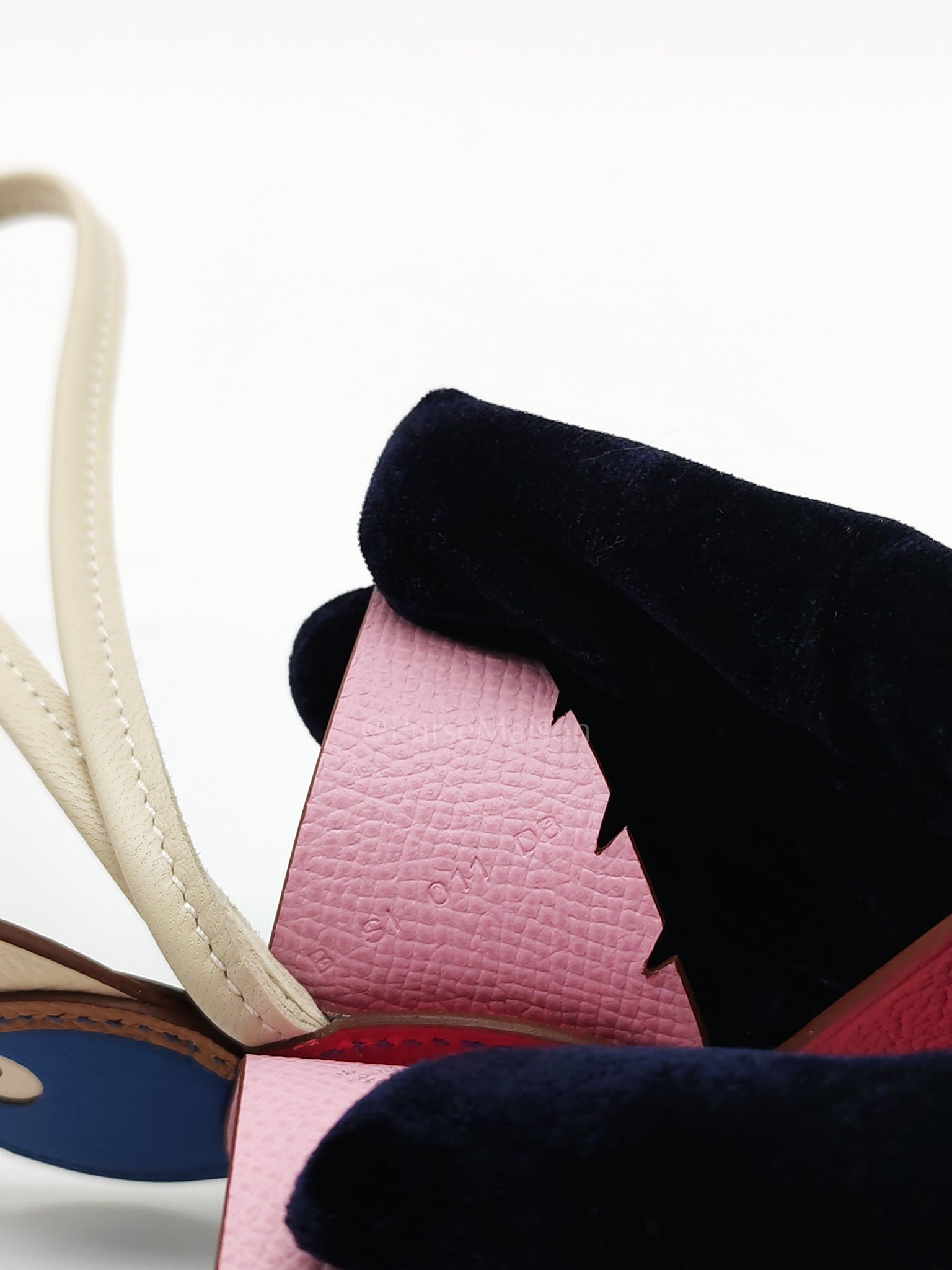 Birdy Charm Mauve Sylvestre/Framboise/Bleu/Gold/Nata Epsom and Swift Leather Palladium Hardware Stamp B (2023) | Purse Maison Luxury Bags Shop