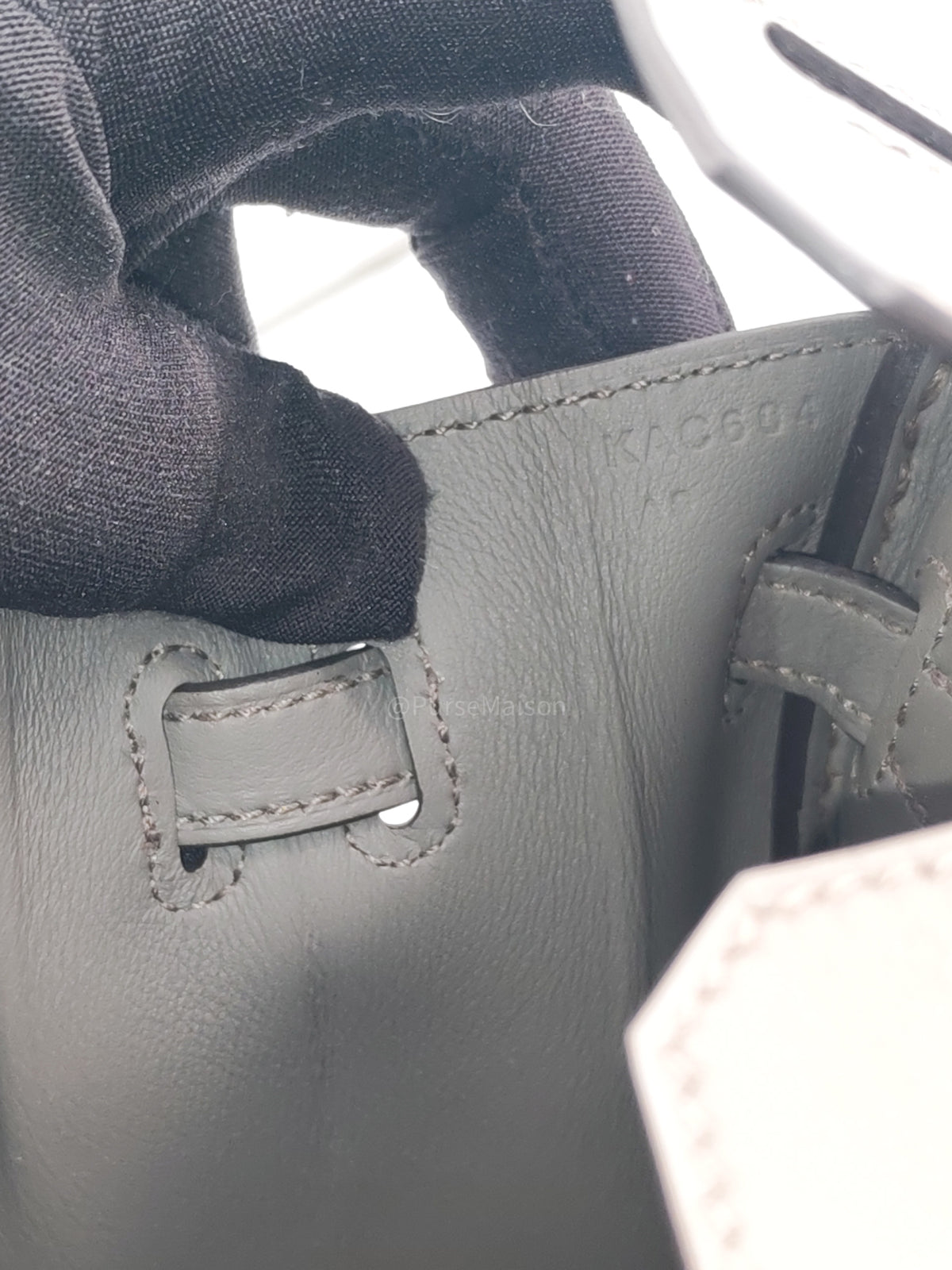 Hermes Birkin 25 in Etain Swift Leather and Gold Hardware Stamp K (2025) | Purse Maison Luxury Bags Shop