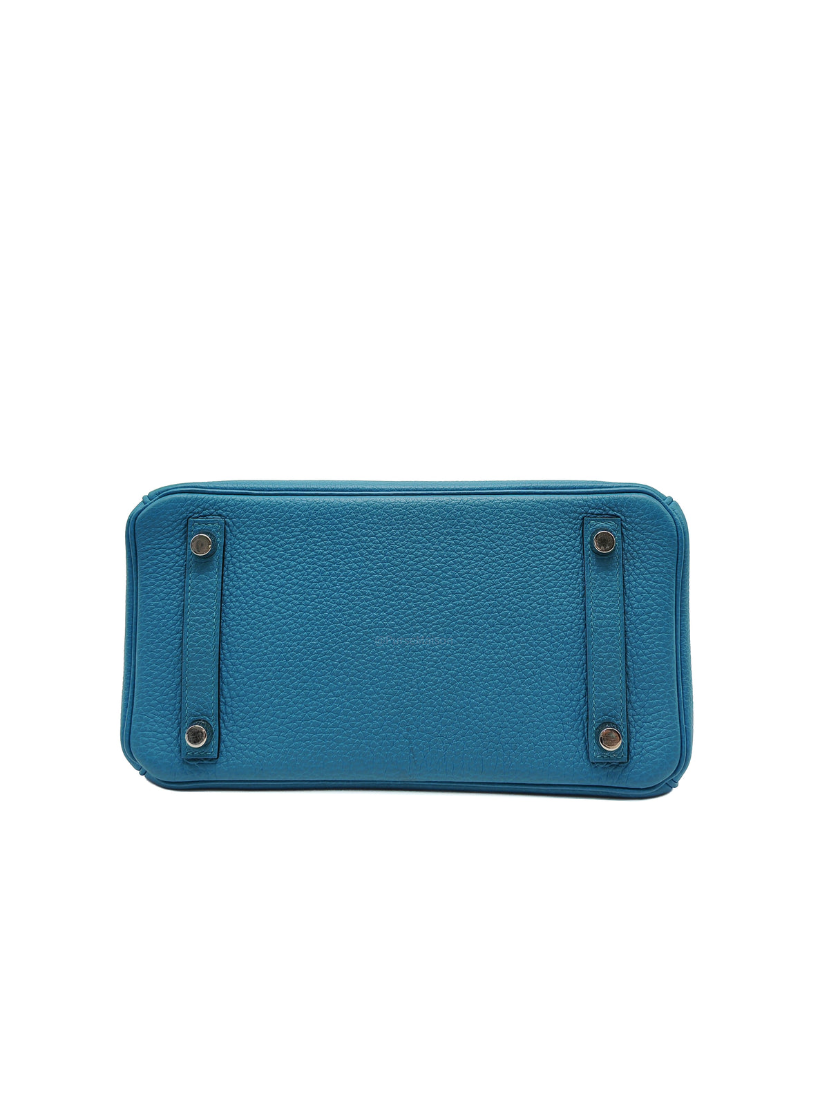 Hermes Birkin 25 in Turquoise Blue Togo Leather Palladium Hardware Stamp C(2018) | Purse Maison Luxury Bags Shop