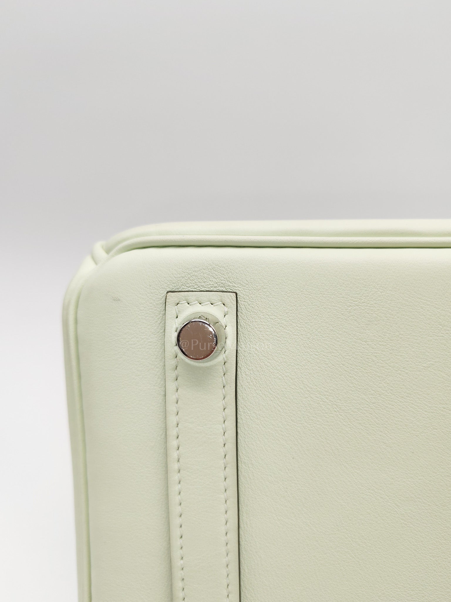 Hermes Birkin 25 in Vert Fizz Swift Leather Palladium Hardware Stamp U(2022) | Purse Maison Luxury Bags Shop
