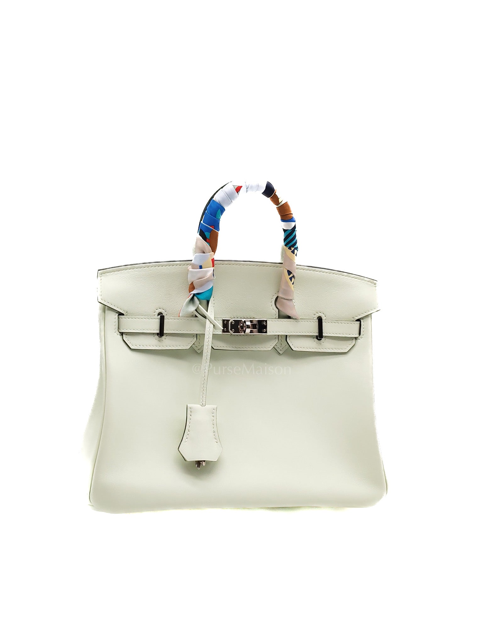 Hermes Birkin 25 in Vert Fizz Swift Leather Palladium Hardware Stamp U(2022) | Purse Maison Luxury Bags Shop