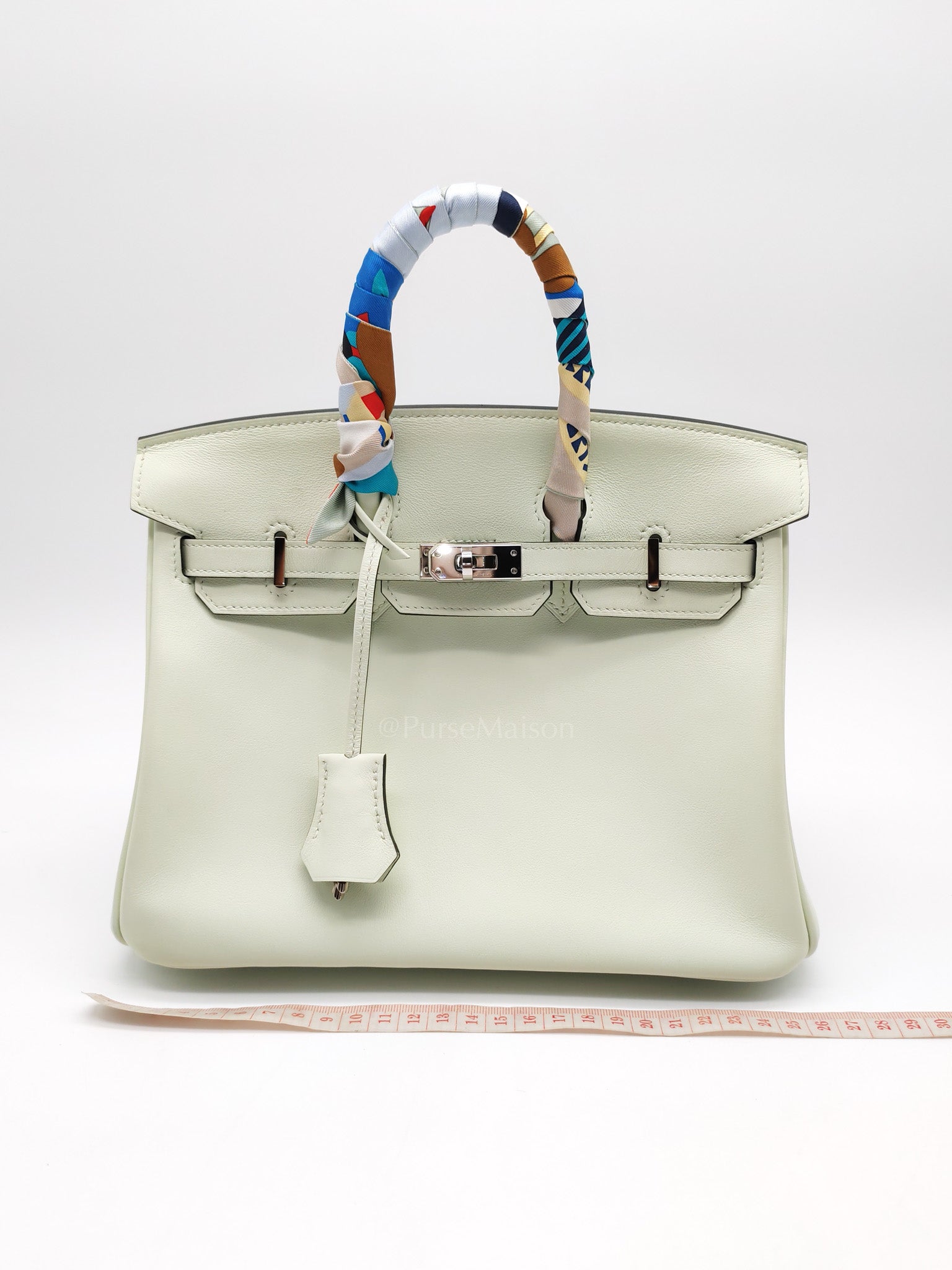 Hermes Birkin 25 in Vert Fizz Swift Leather Palladium Hardware Stamp U(2022) | Purse Maison Luxury Bags Shop