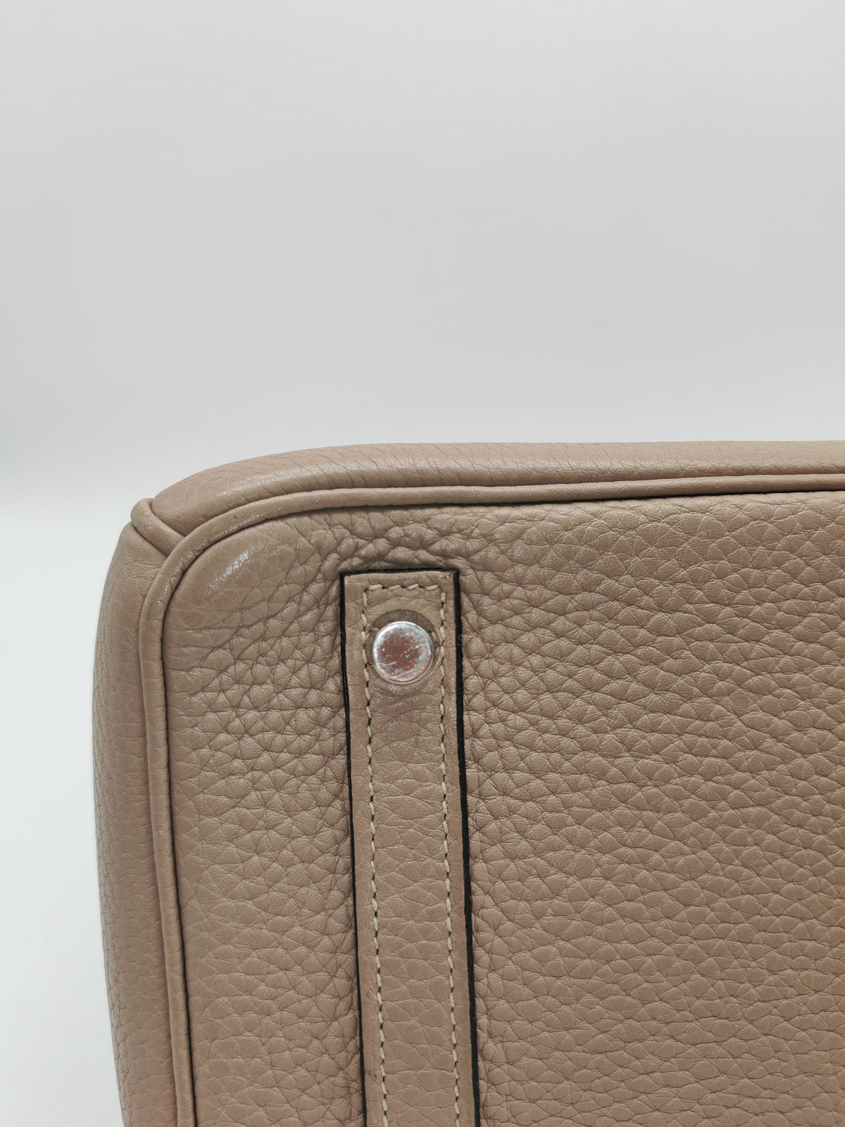 Hermes Birkin 30 in Gris Asphalte Clemence Leather Palladium Hardware Stamp Square O (2011) | Purse Maison Luxury Bags Shop