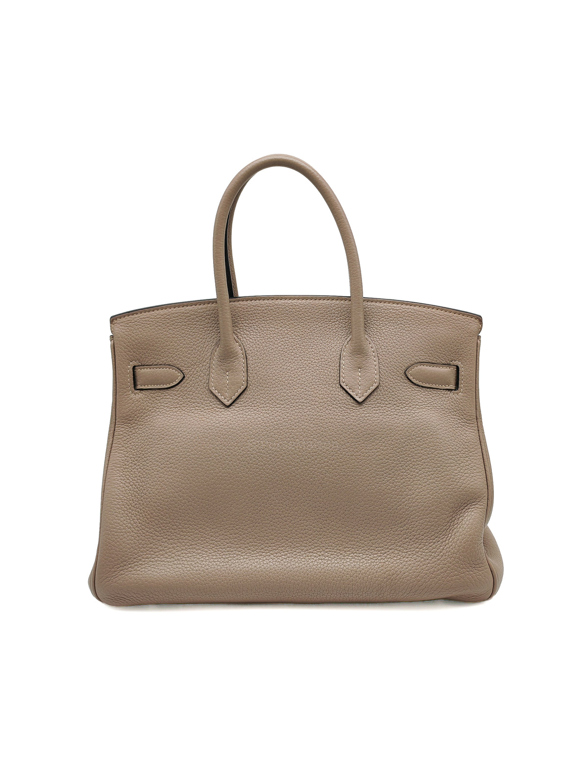Hermes Birkin 30 in Gris Asphalte Clemence Leather Palladium Hardware Stamp Square O (2011) | Purse Maison Luxury Bags Shop