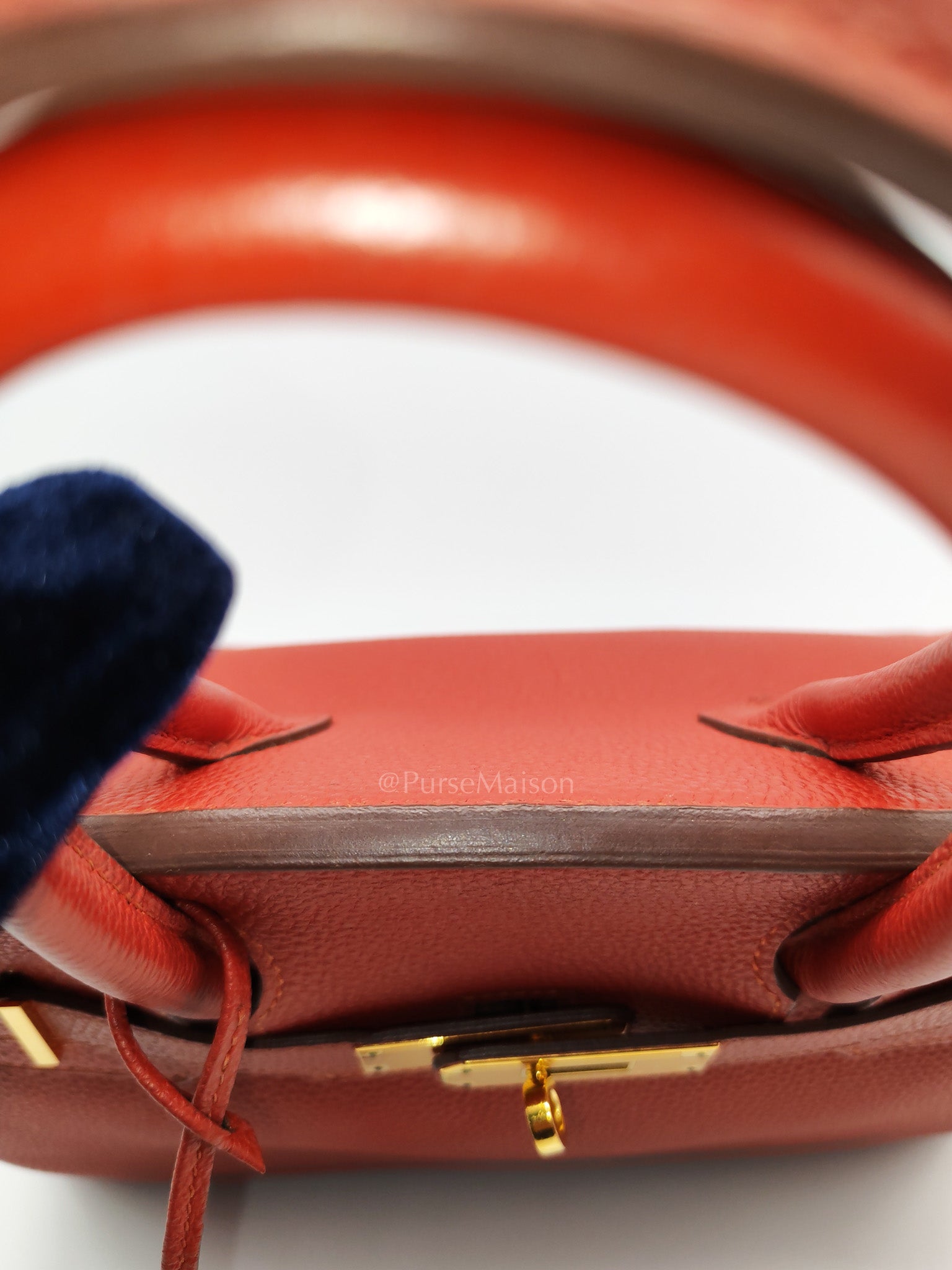 Birkin 30 in Red Togo Leather Gold Hardware Stamp T(2016) | Purse Maison Luxury Bags Shop