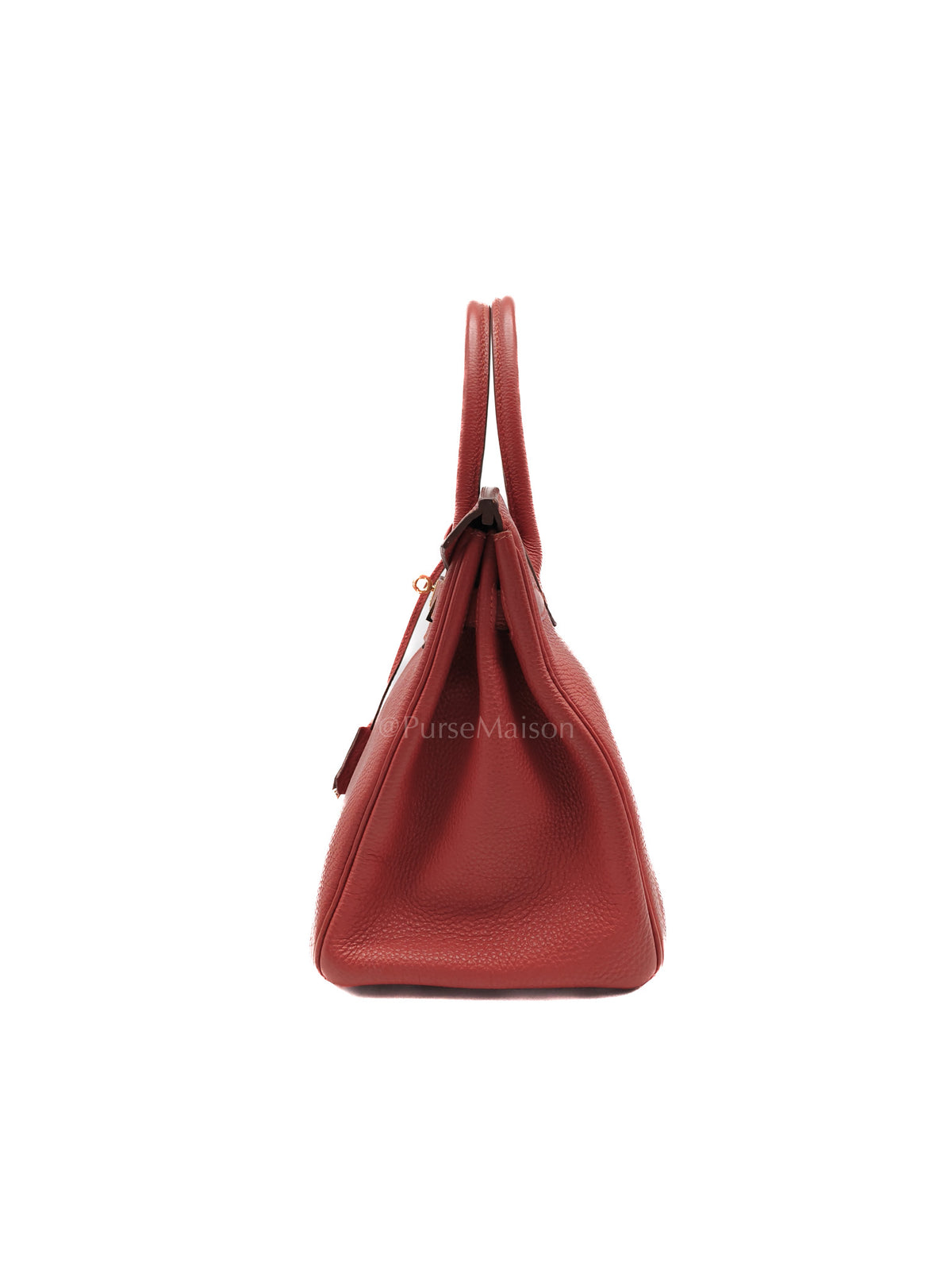 Birkin 30 in Red Togo Leather Gold Hardware Stamp T(2016) | Purse Maison Luxury Bags Shop