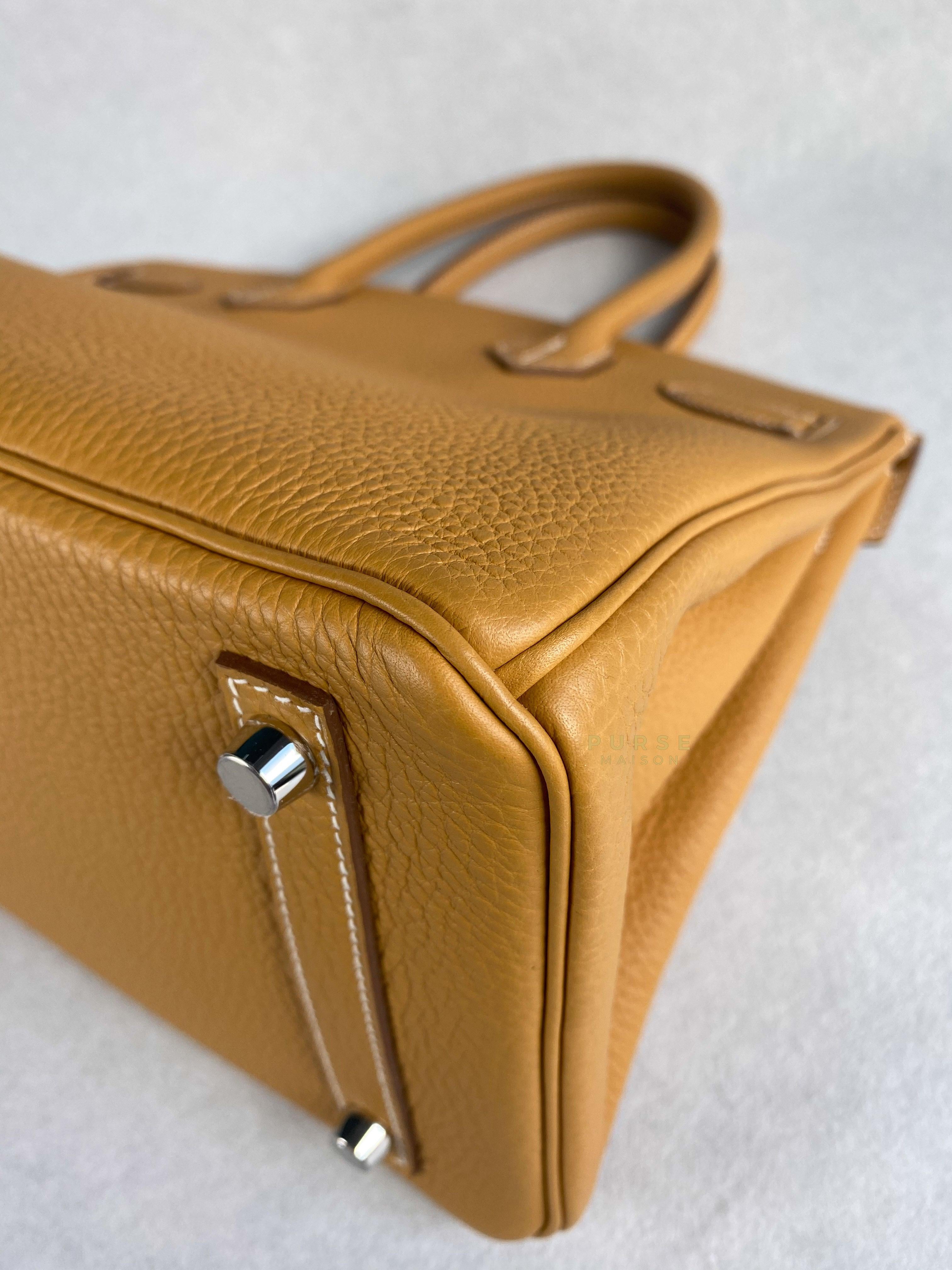 Hermes Birkin 30 Naturel Sable Togo and Palladium Hardware (Stamp B) | Purse Maison Luxury Bags Shop
