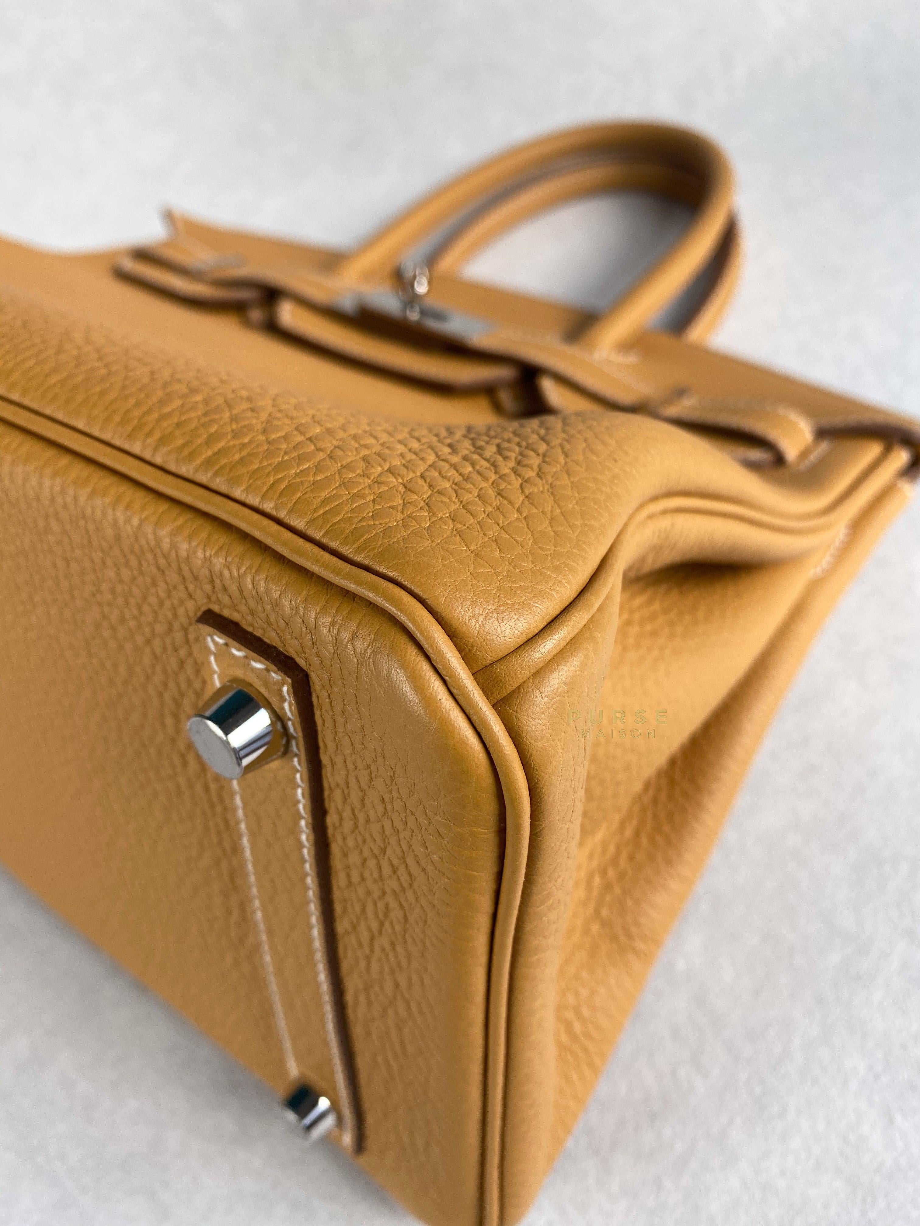 Hermes Birkin 30 Naturel Sable Togo and Palladium Hardware (Stamp B) | Purse Maison Luxury Bags Shop