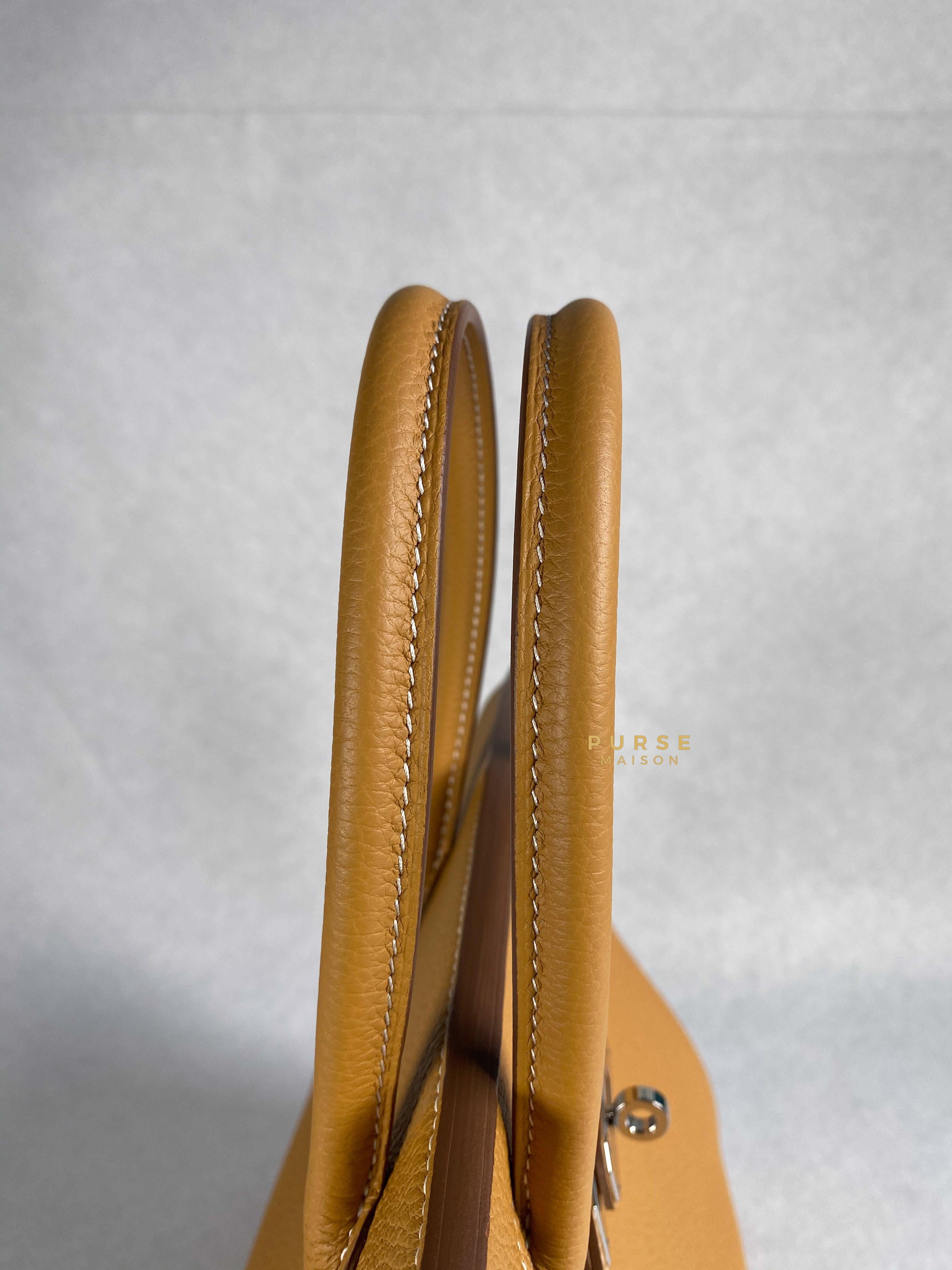 Hermes Birkin 30 Naturel Sable Togo and Palladium Hardware (Stamp B) | Purse Maison Luxury Bags Shop