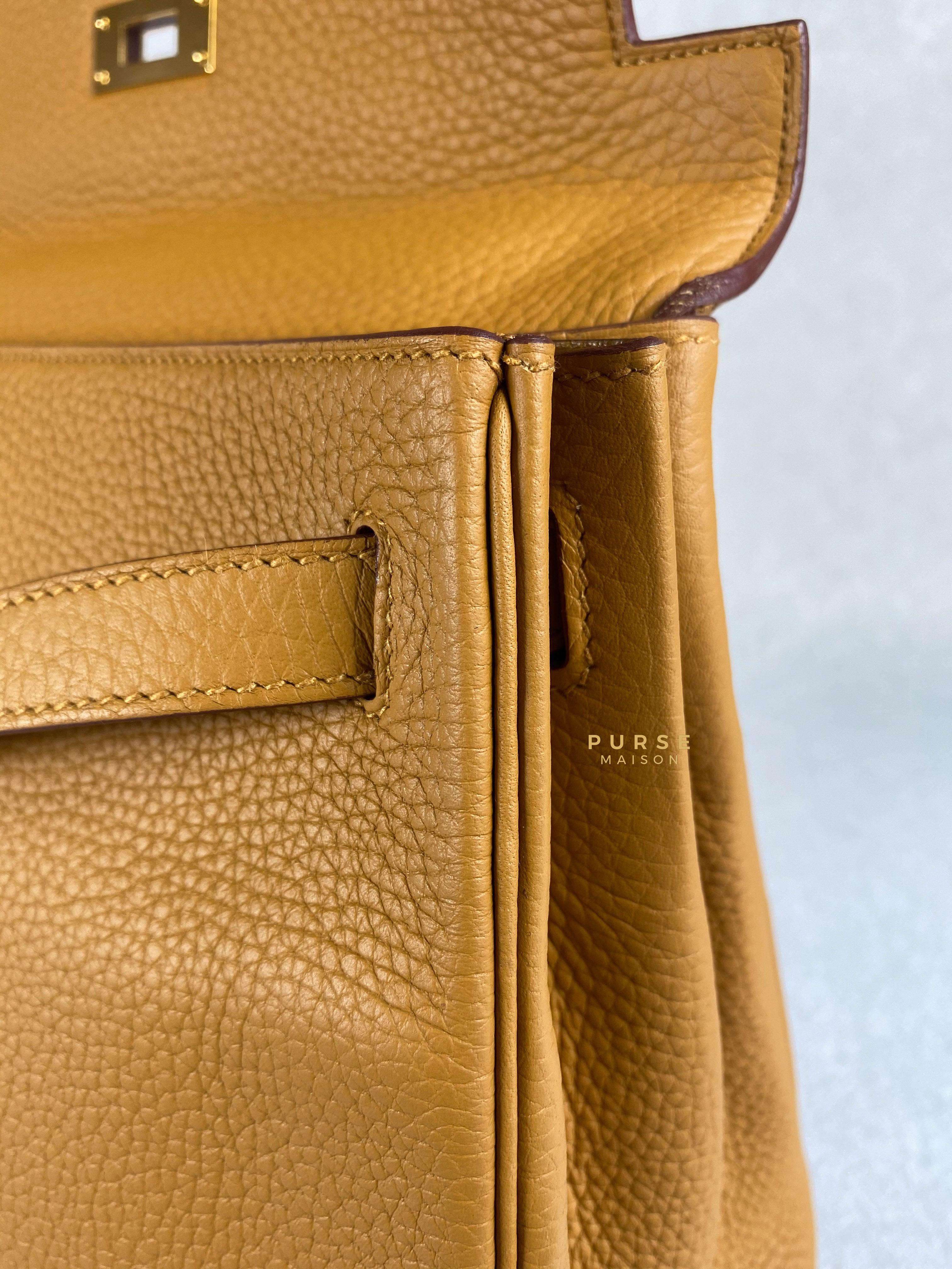 Hermes Birkin 30 Naturel Sable Togo and Palladium Hardware (Stamp B) | Purse Maison Luxury Bags Shop