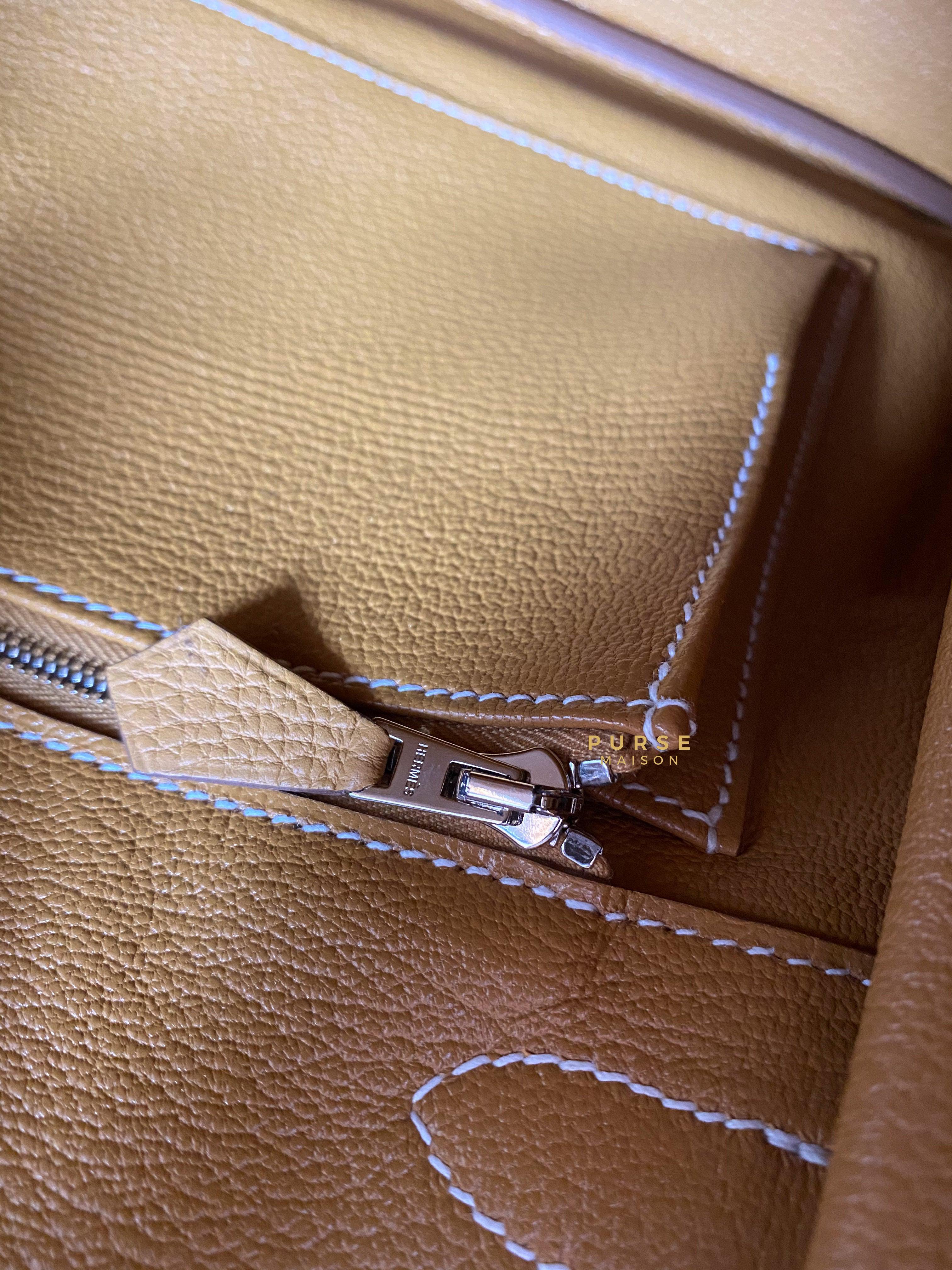 Hermes Birkin 30 Naturel Sable Togo and Palladium Hardware (Stamp B) | Purse Maison Luxury Bags Shop