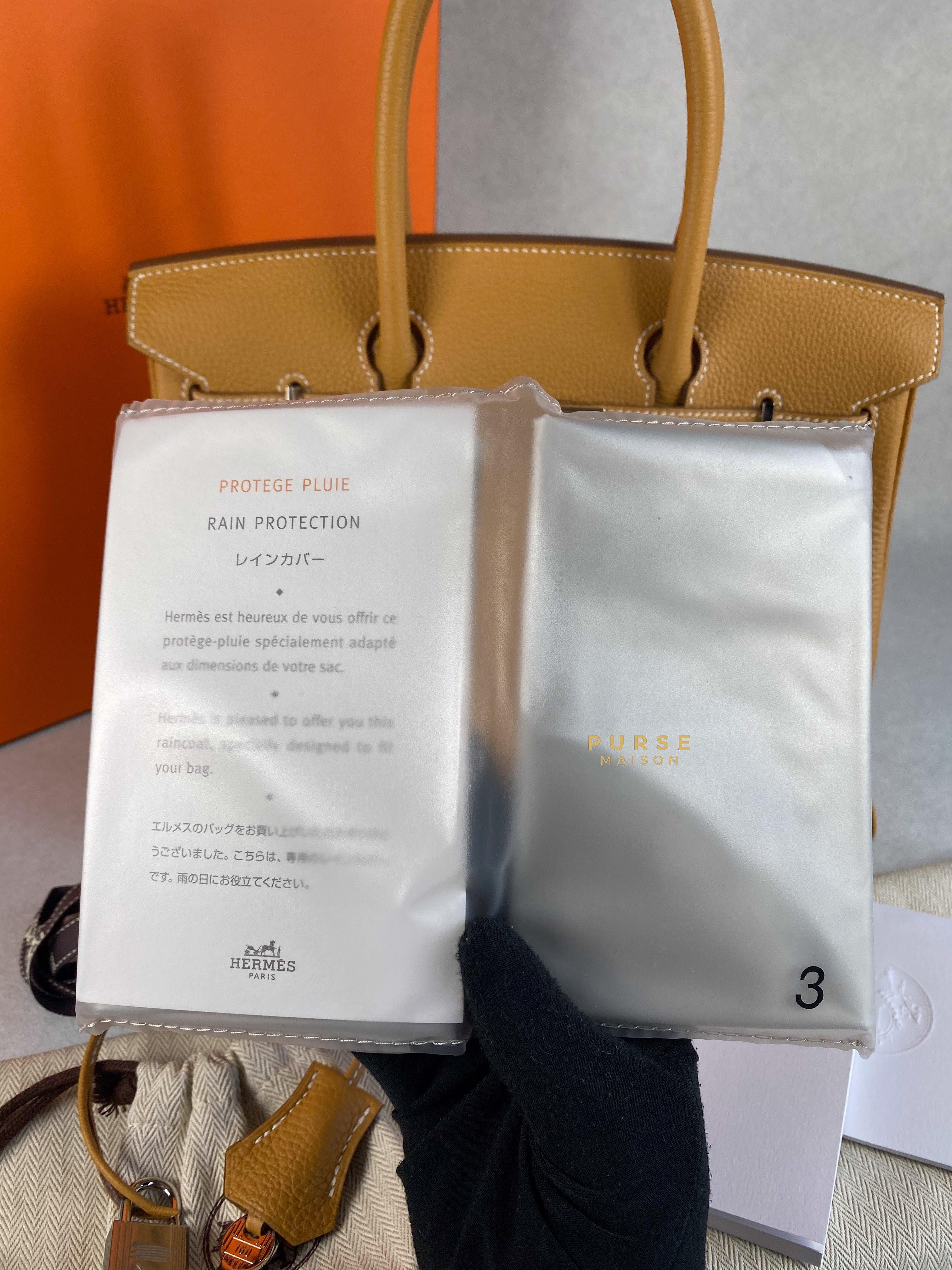 Hermes Birkin 30 Naturel Sable Togo and Palladium Hardware (Stamp B) | Purse Maison Luxury Bags Shop