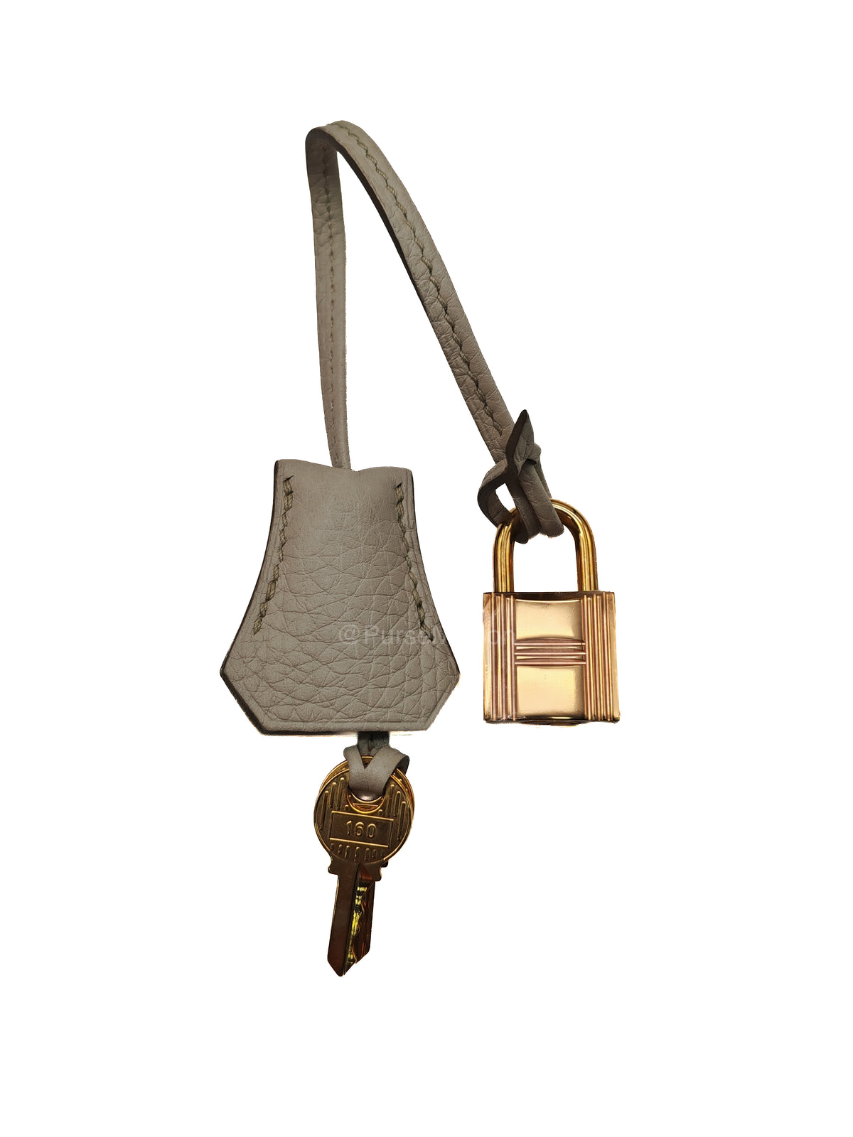 Hermes Birkin 30 Retourne in Nata Clemence Leather and Rose Gold Hardware Stamp D (2019) | Purse Maison Luxury Bags Shop