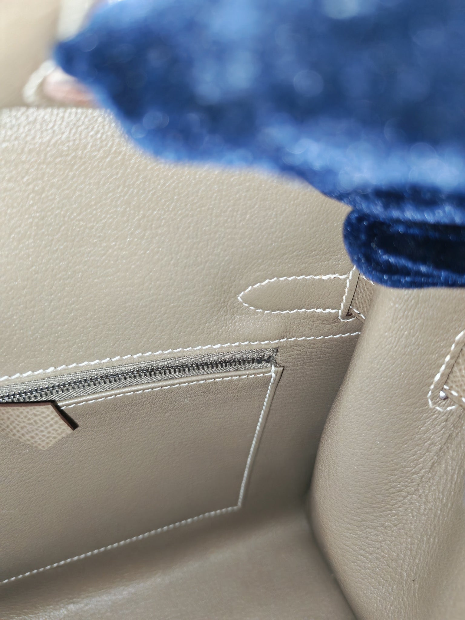 Hermes Birkin 30 Sellier in Etoupe Epsom Leather Palladium Hardware Stamp Y(2020) | Purse Maison Luxury Bags Shop
