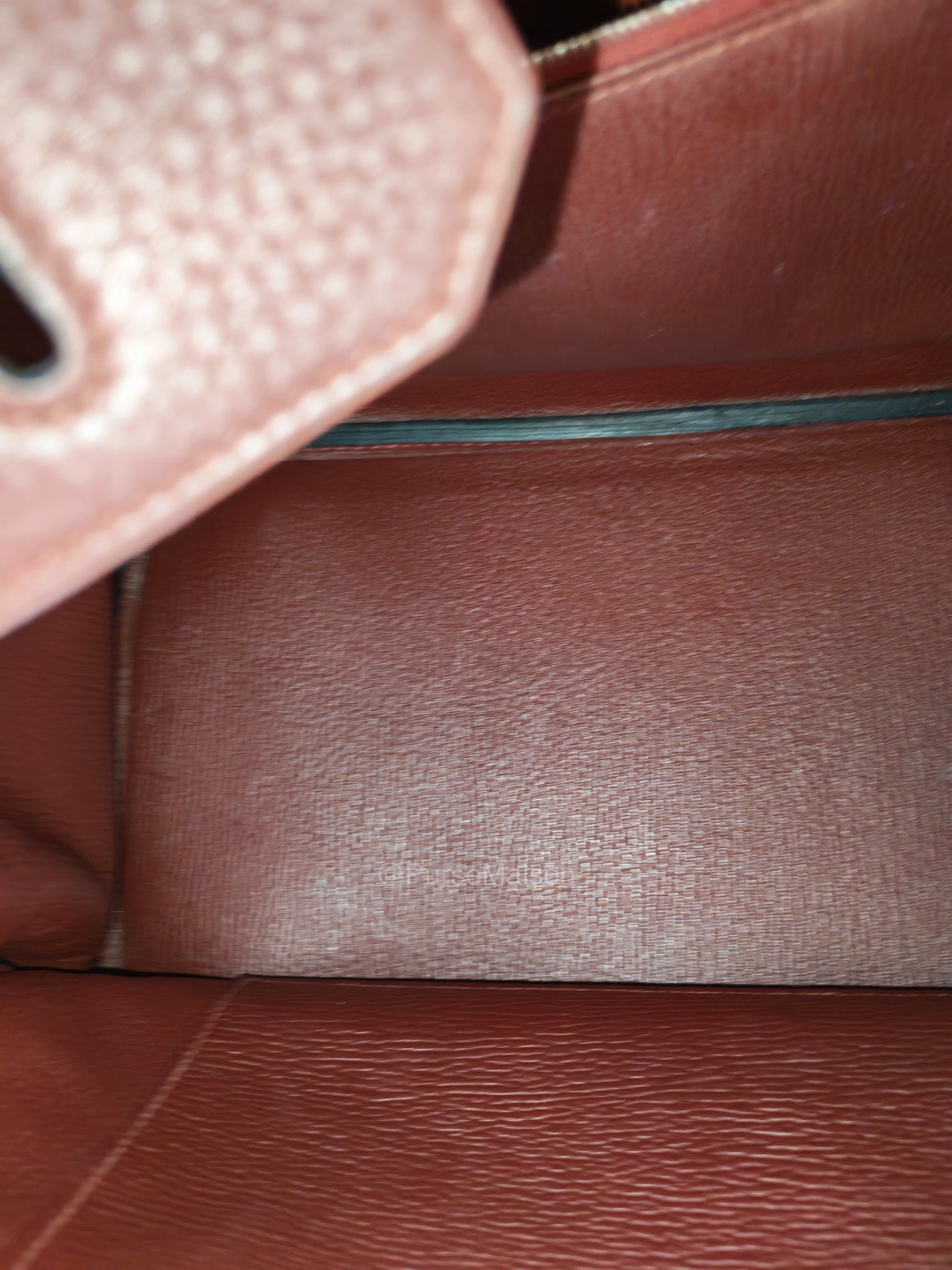 Hermes Birkin 35 in Rubis Clemence Leather Palladium Hardware Stamp Square P(2012) | Purse Maison Luxury Bags Shop
