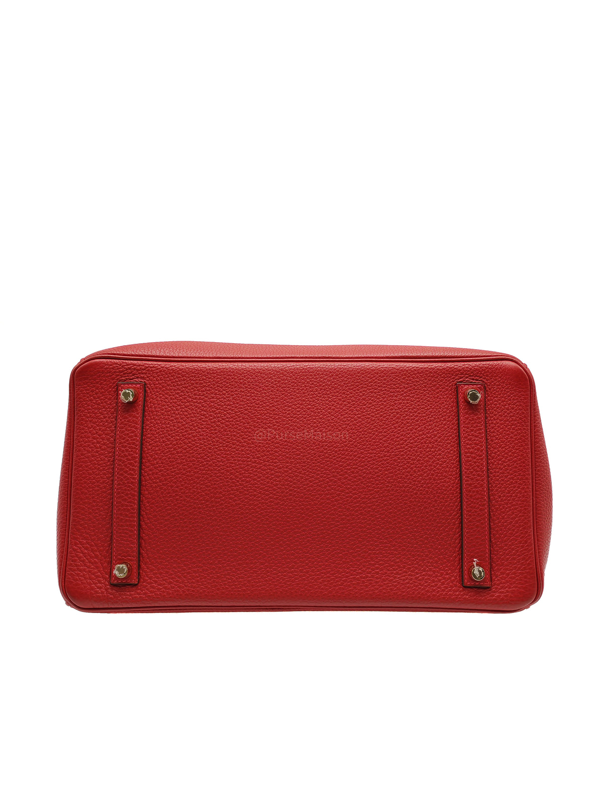 Hermes Birkin 35 Retourne in Rouge Togo Leather in Gold Hardware Stamp A (2017) | Purse Maison Luxury Bags Shop