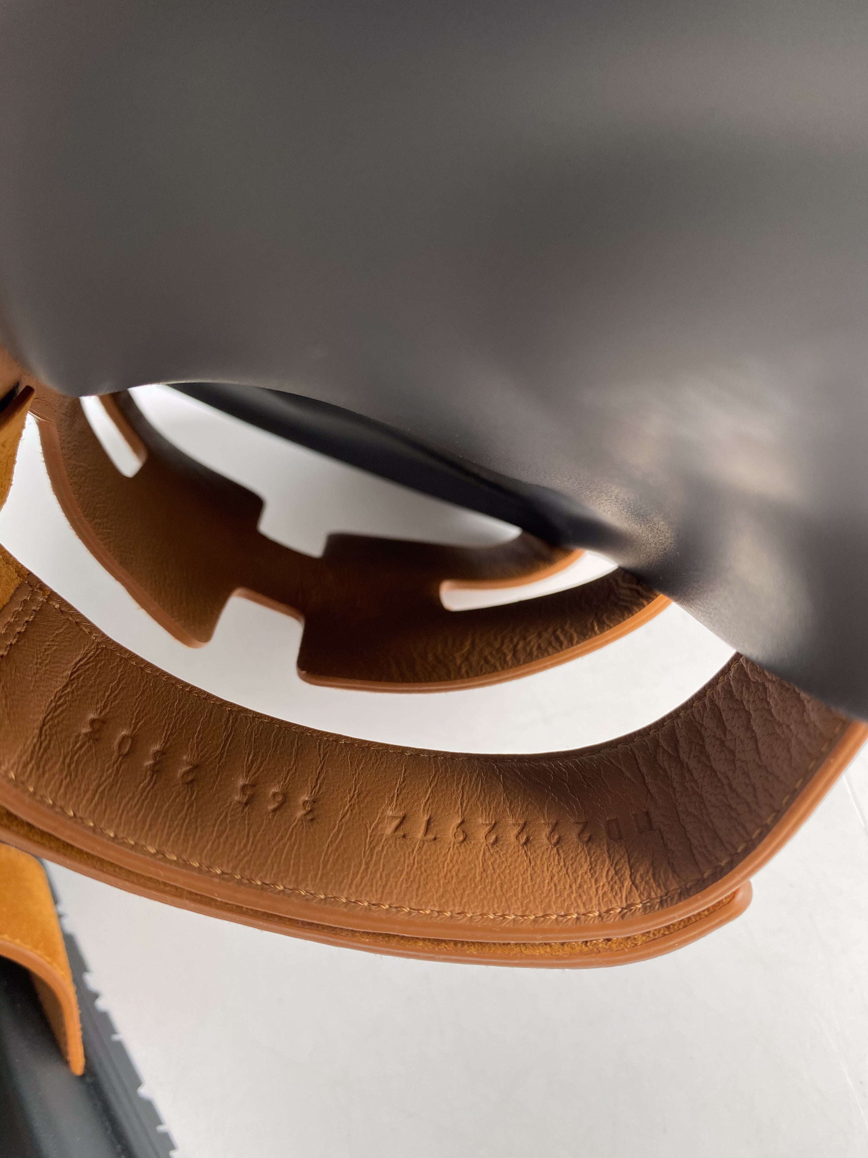Hermes Chypre Brown in Suede Women Size 36.5
