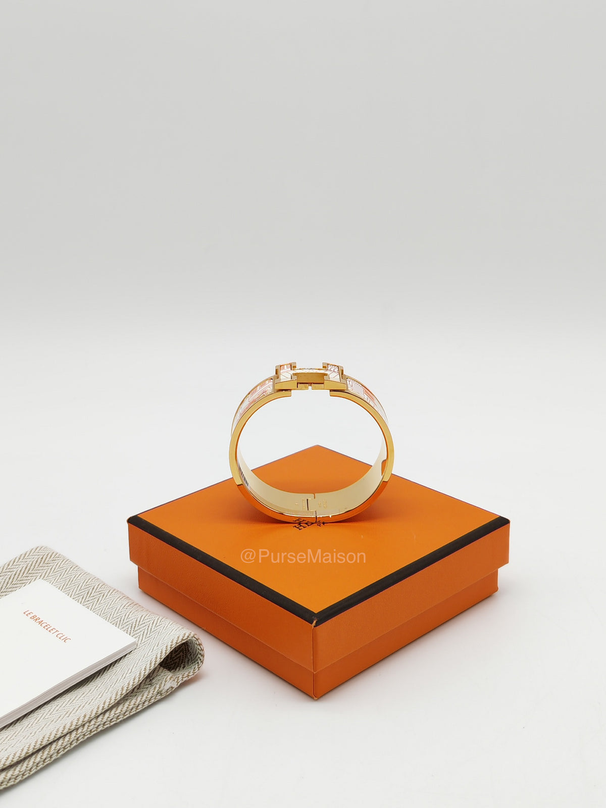 Hermes Clic H PM in Faubourg City Design Gold Hardware | Purse Maison Luxury Bags Shop