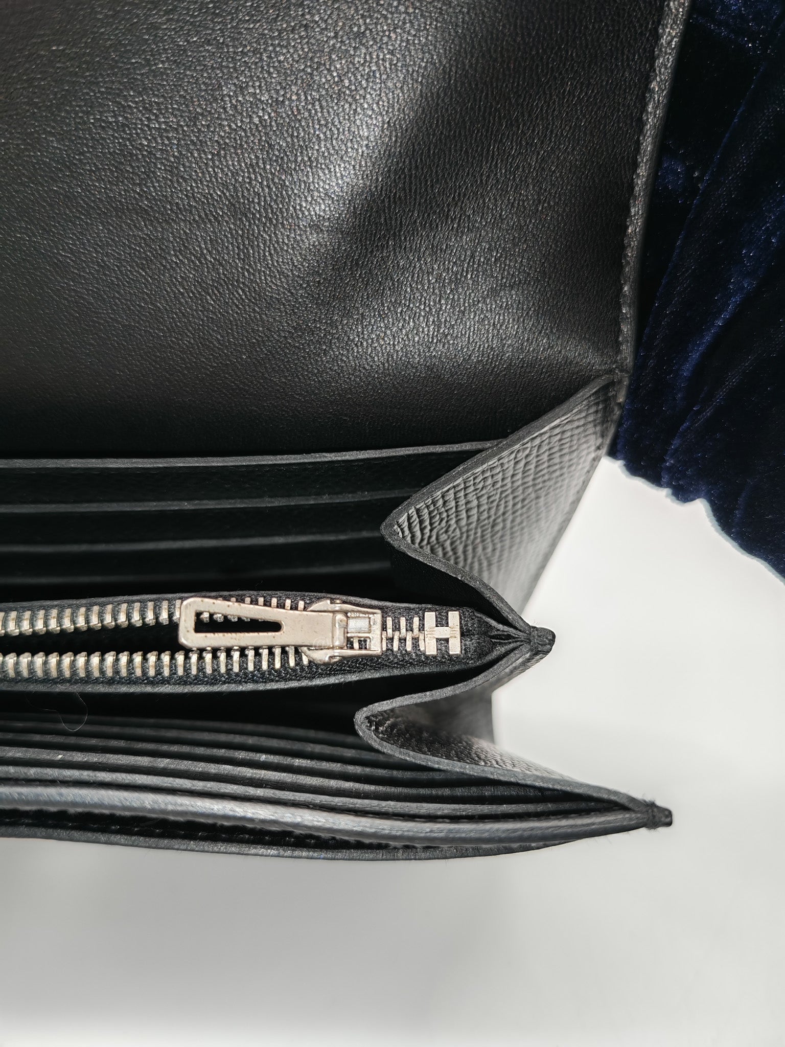 Constance To Go in Black Epsom Leather and Palladium Hardware Stamp A (2017) | Purse Maison Luxury Bags Shop