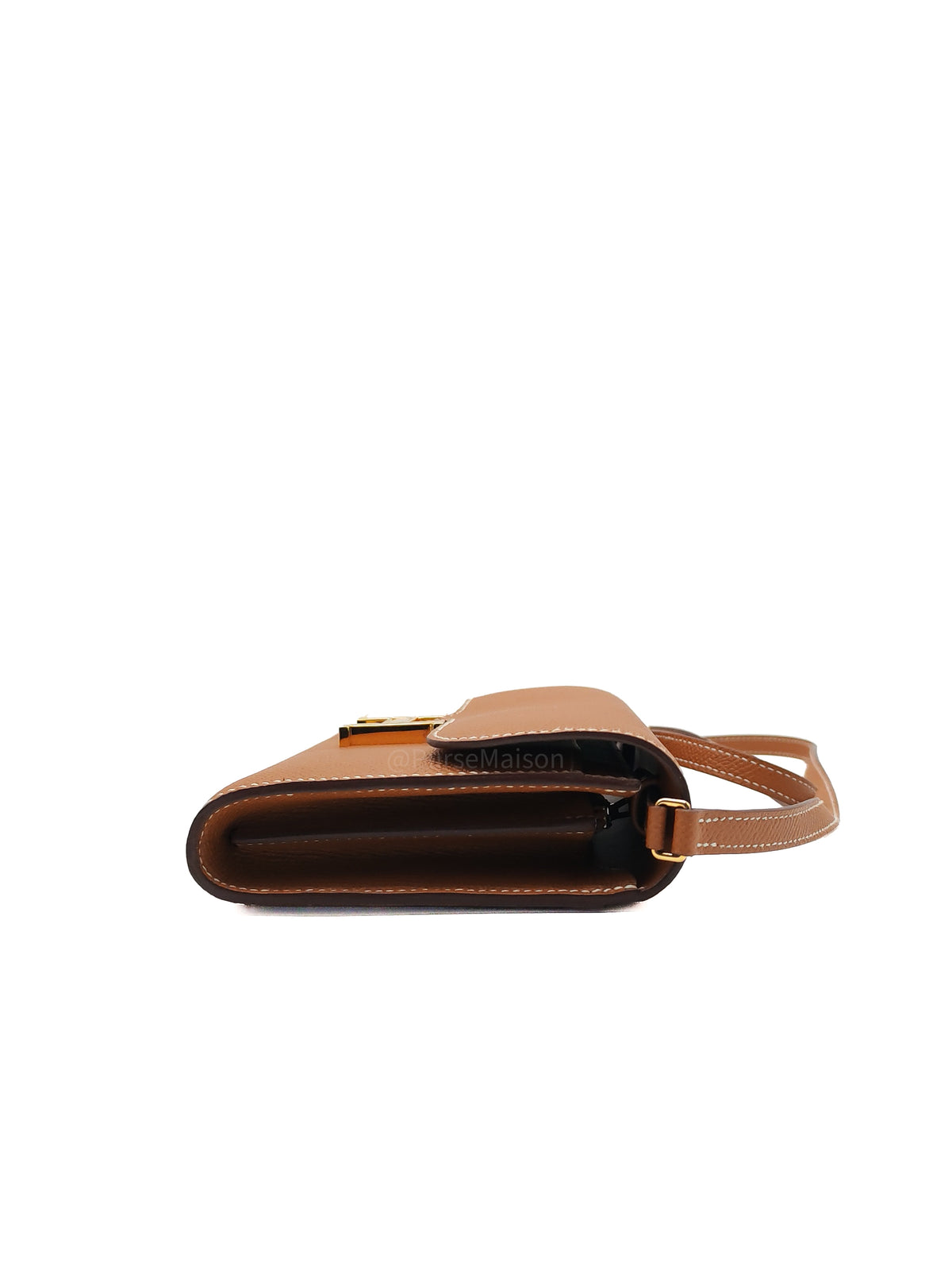 Hermes Constance To Go in Gold Epsom Leather Gold Hardware Stamp U (2022) | Purse Maison Luxury Bags Shop