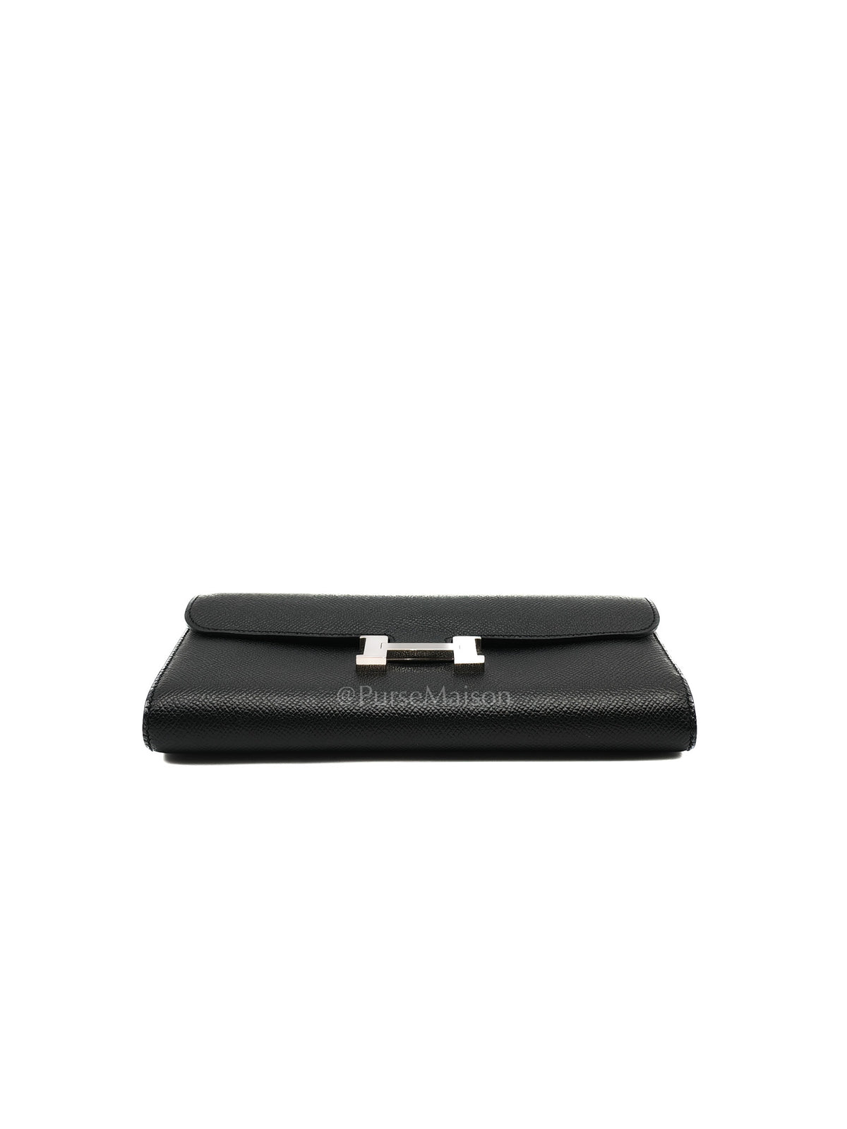 Constance To Go in Black Epsom Leather and Palladium Hardware Stamp A (2017) | Purse Maison Luxury Bags Shop