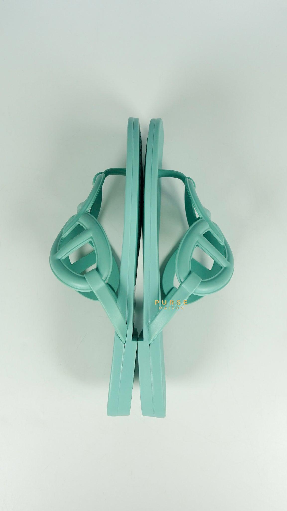 Hermes Egerie Vert Embrun (Size 35 EUR, 23cm)