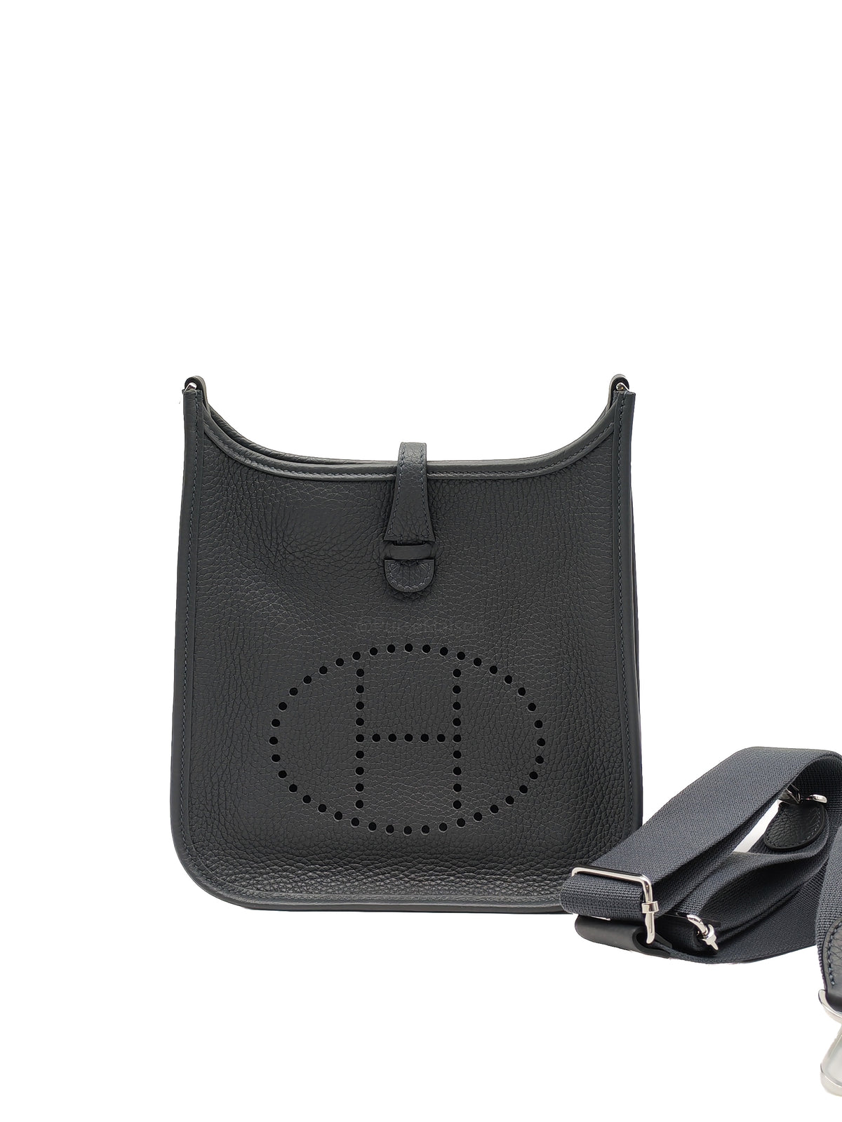 Hermes Evelyn 23 in Gris Misty Taurillion Clemence Leather Palladium Hardware Stamp G (2026) | Purse Maison Luxury Bags Shop